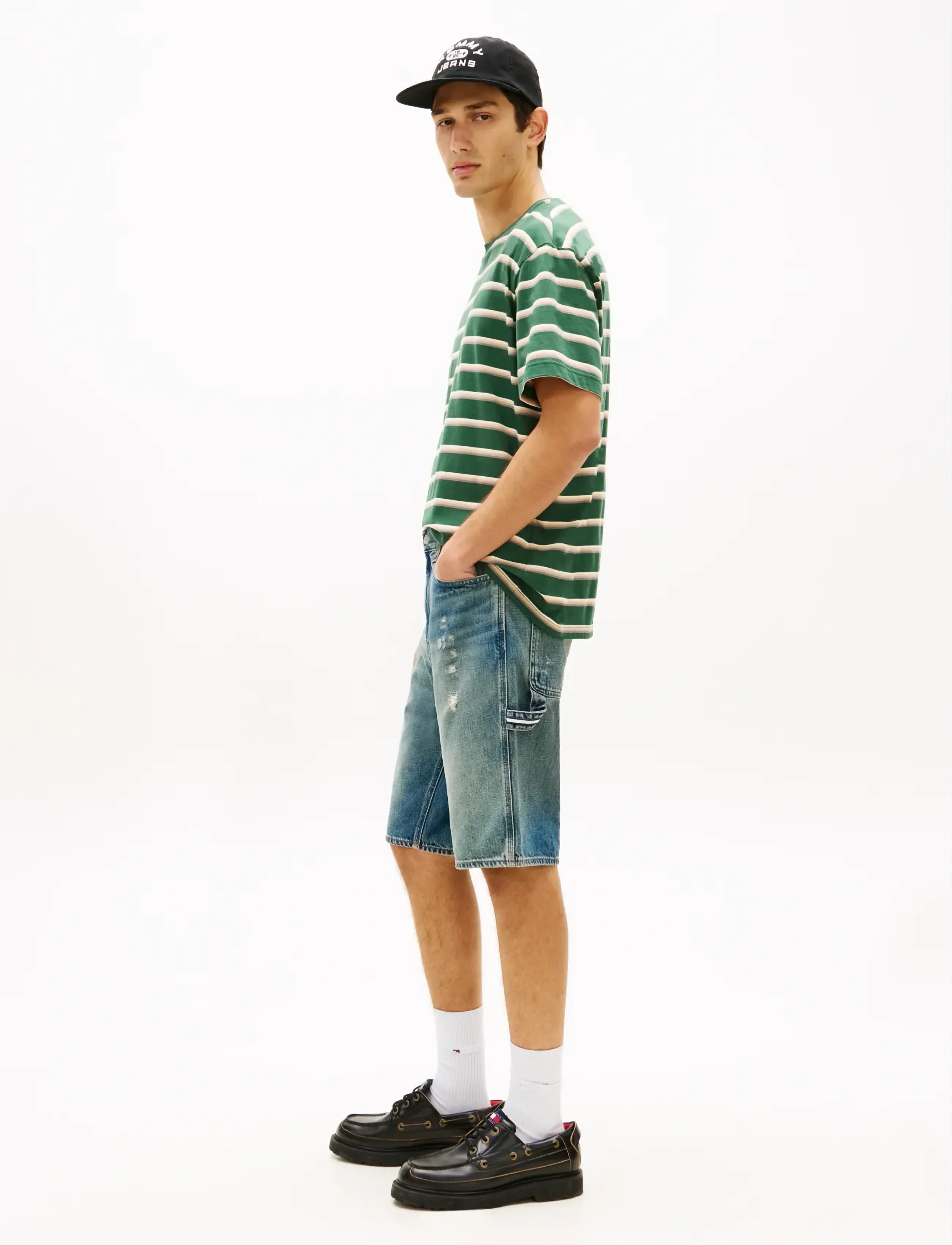 Tommy Jeans - JAIMIE RLXD CARP SHORT BJ2032 - jorts - denim medium - 5