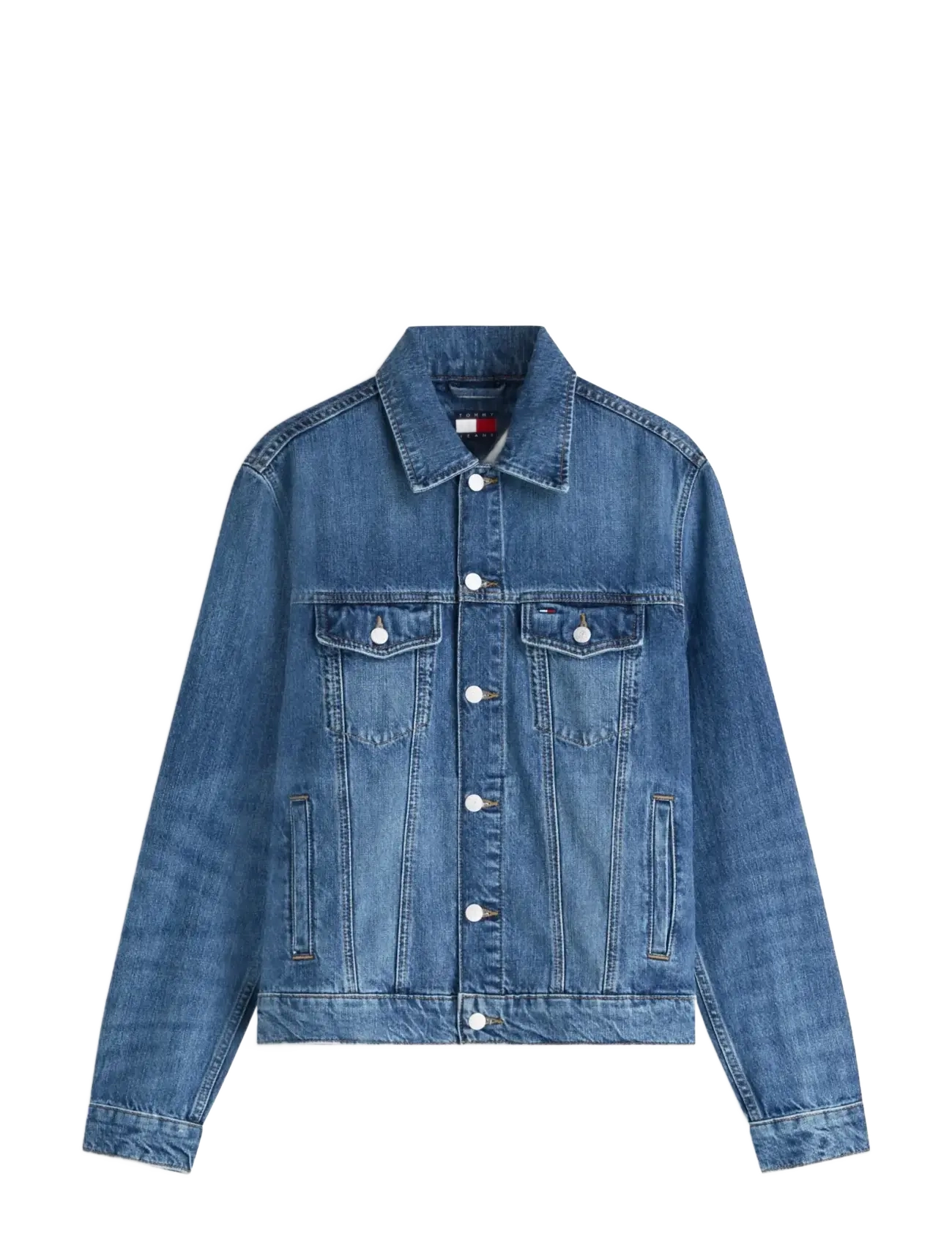 Tommy Jeans RYAN RGLR TRCKR JCKT EXT BJ8038 - Jacken - DENIM MEDIUM / blue