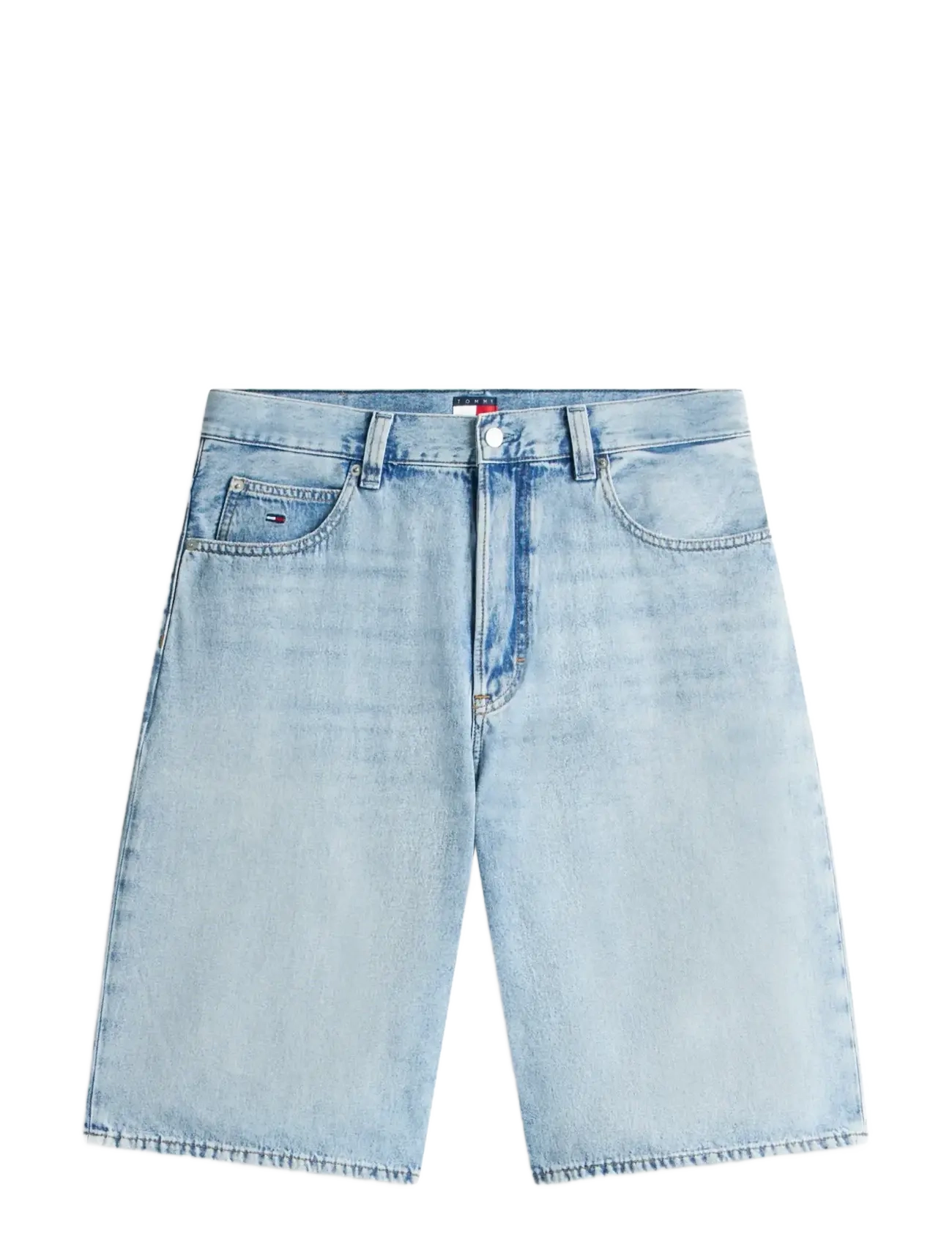 Tommy Jeans THEO BAGGY SHORT BJ6015 - Shorts - DENIM LIGHT / blue