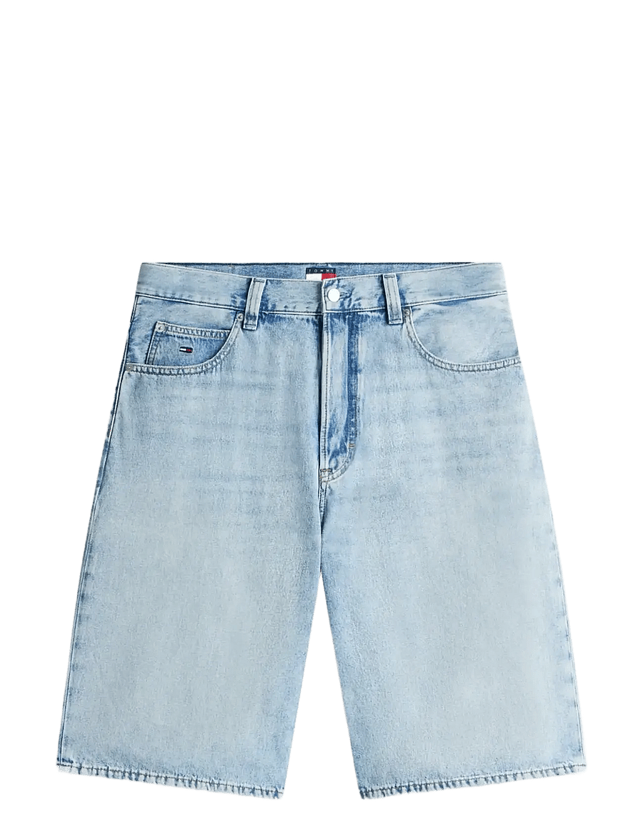 Tommy Jeans - THEO BAGGY SHORT BJ6015 - jorts - denim light - 1