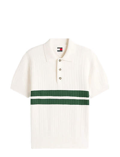 Tjm Reg Ss Knitted Polo - KortæRmede Poloer