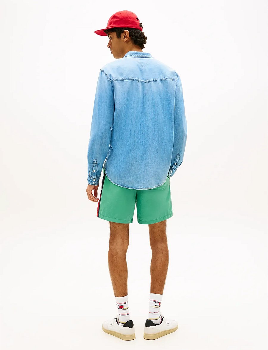 Tommy Jeans - TJM REGULAR WESTERN SHIRT BJ8018 - jeanshemden - denim light - 2