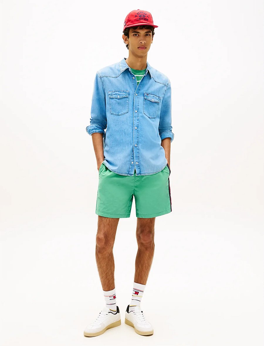 Tommy Jeans - TJM REGULAR WESTERN SHIRT BJ8018 - jeanshemden - denim light - 3