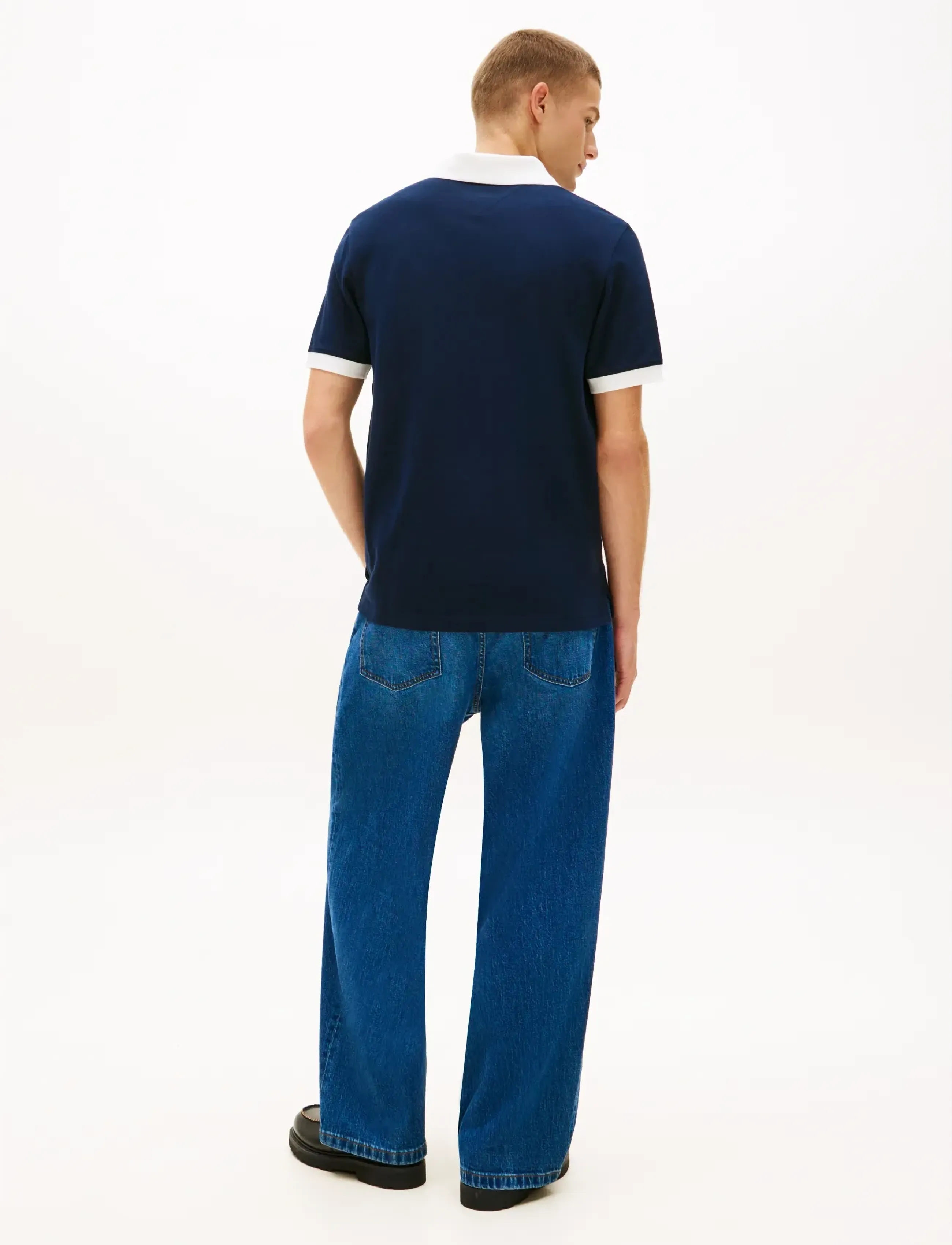 Tommy Jeans - TJM REG LA POLO - short-sleeved polos - dark night navy - 2
