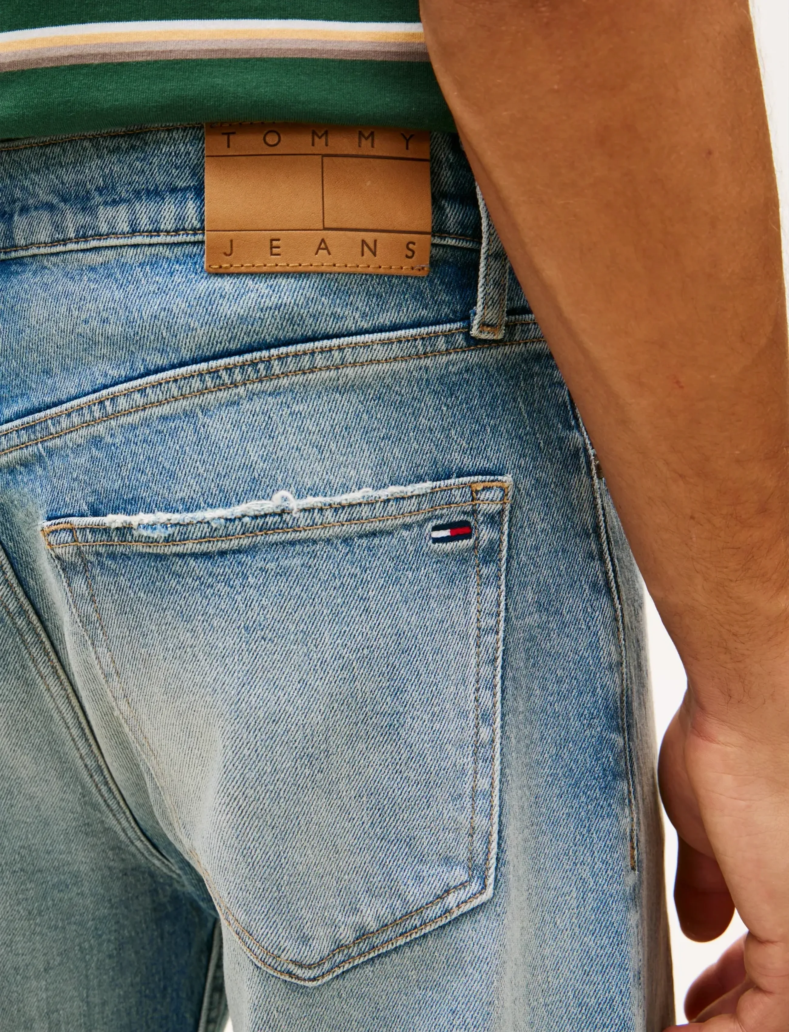 Tommy Jeans - ROBBIE BOOTCUT BJ6136 - püksid & teksad - denim medium - 4