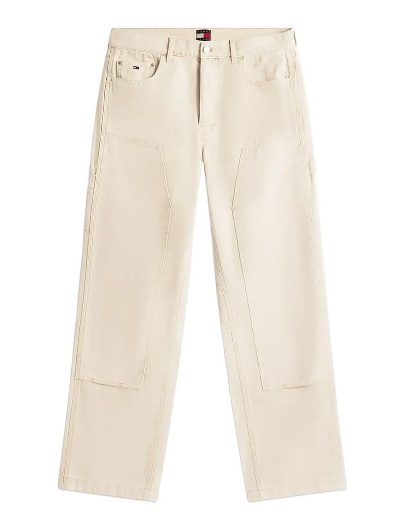 Tommy Jeans - TJM JAIMIE CARPENTER PANT - loose jeans - white clay - 1