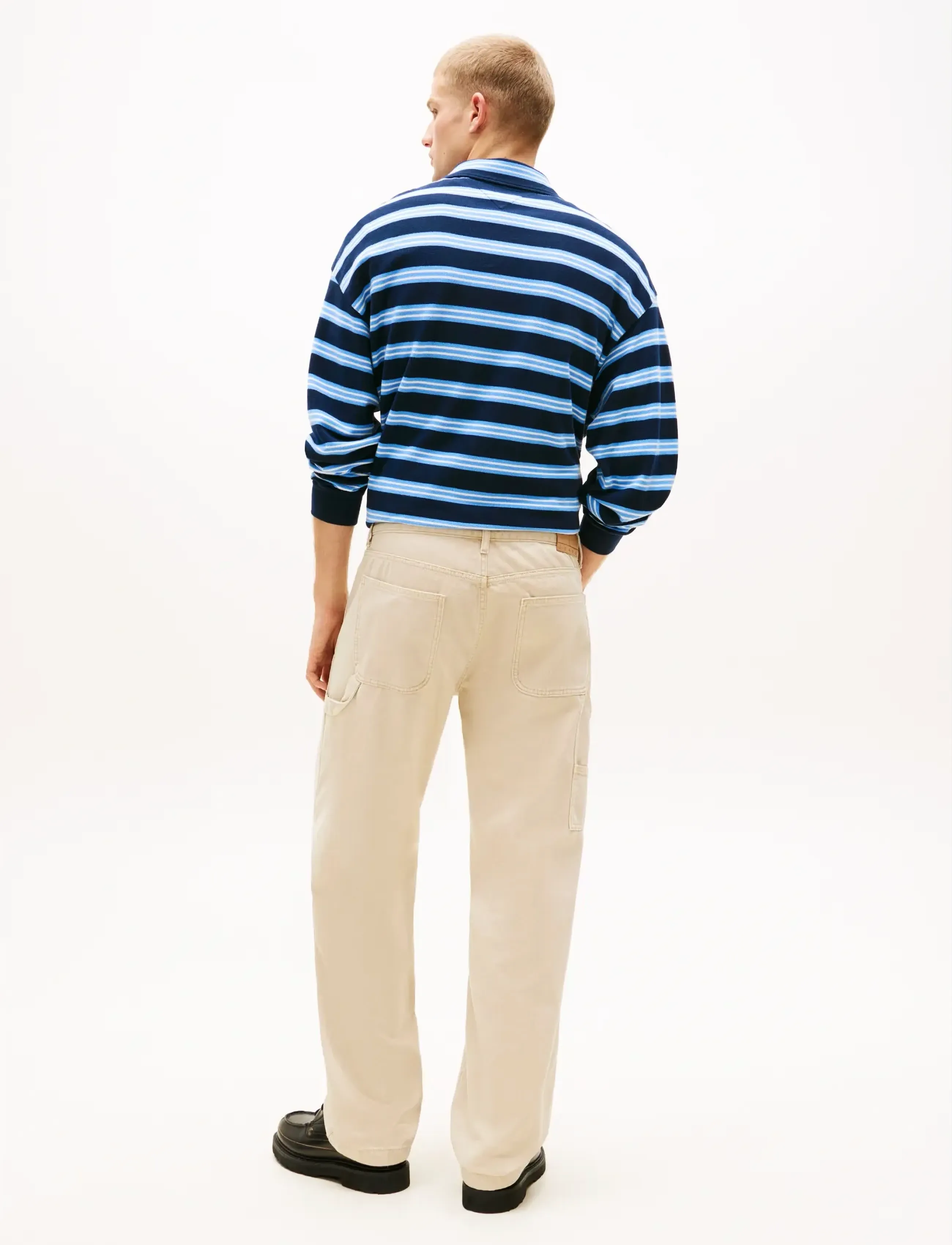 Tommy Jeans - TJM JAIMIE CARPENTER PANT - loose jeans - white clay - 2