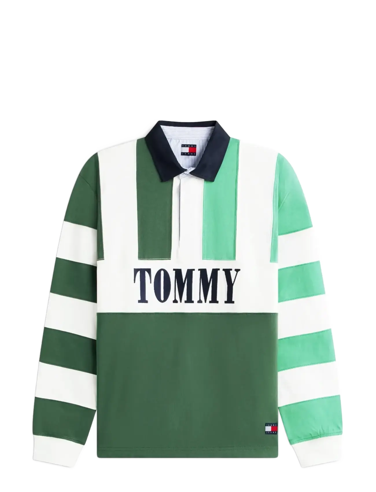 TOMMY JEANS Tjm Rlx Archive Rugby Ext Patterned - L - Herren