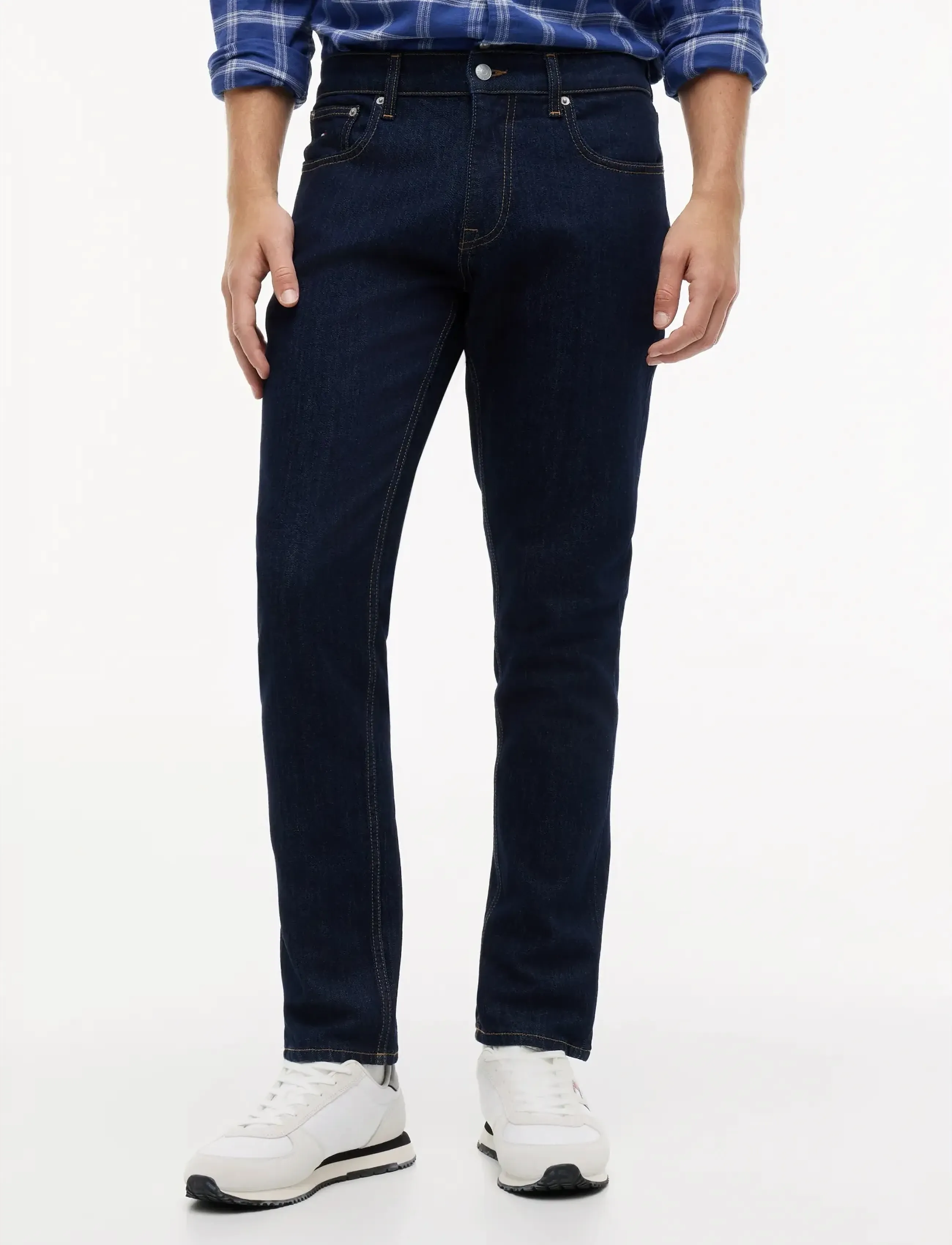 Tommy Jeans SCANTON SLIM DI4156 CO - Tommy Hilfiger - DENIM DARK / navy