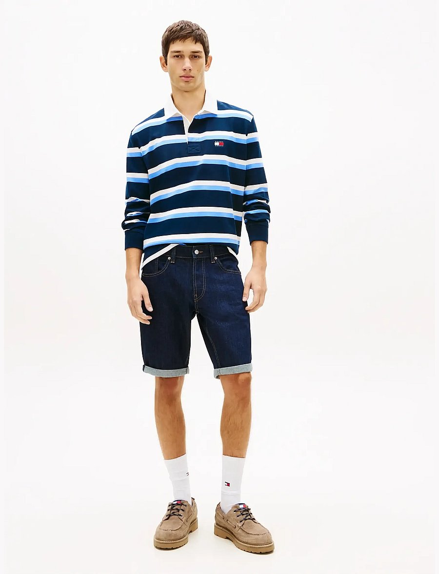 Tommy Jeans - RONNIE SHORT DI4156 - lühikesed teksapüksid - denim dark - 3