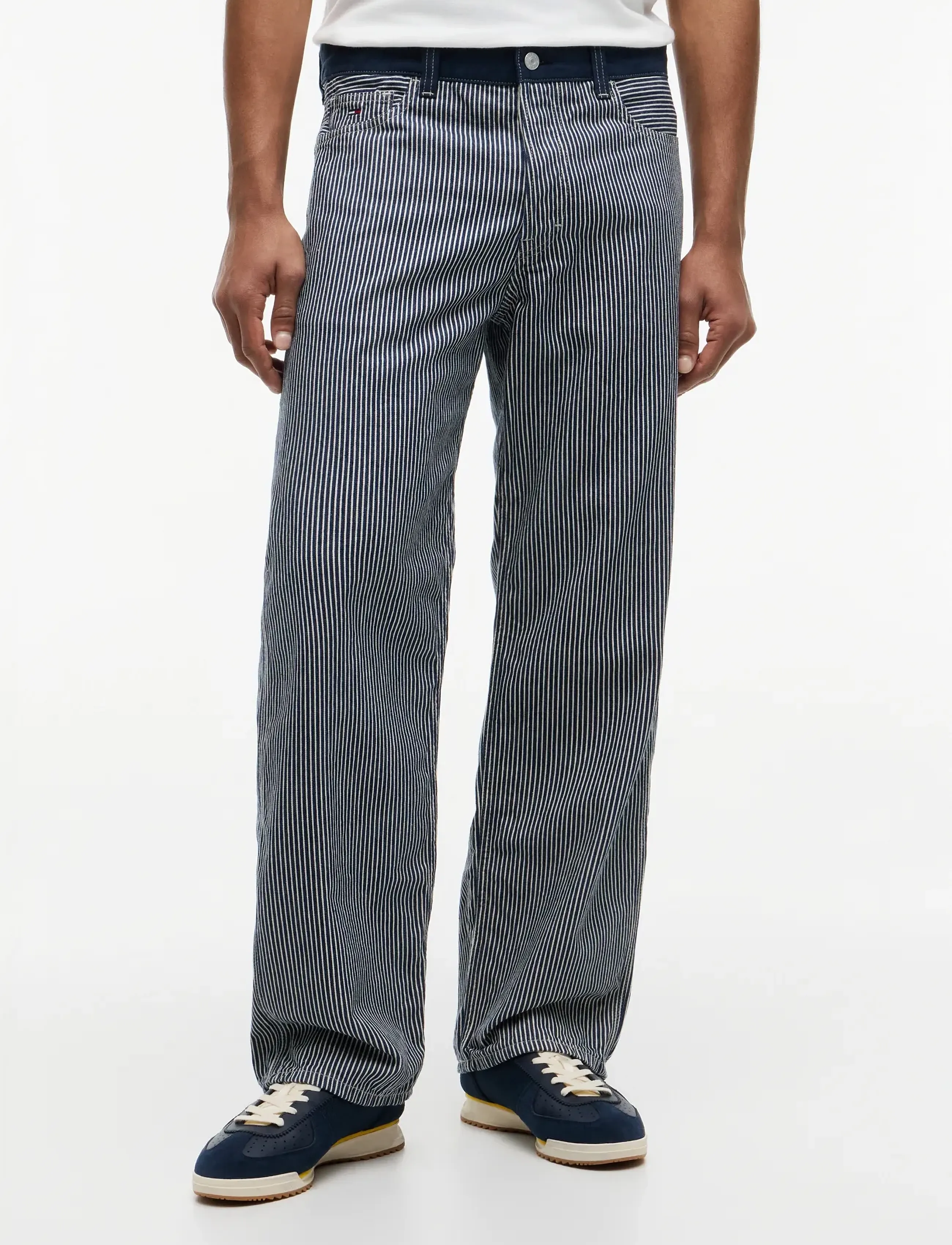 Tommy Jeans JAIMIE RLXD STR CARP CBF CJ6053 - Tommy Hilfiger - DENIM DARK / navy