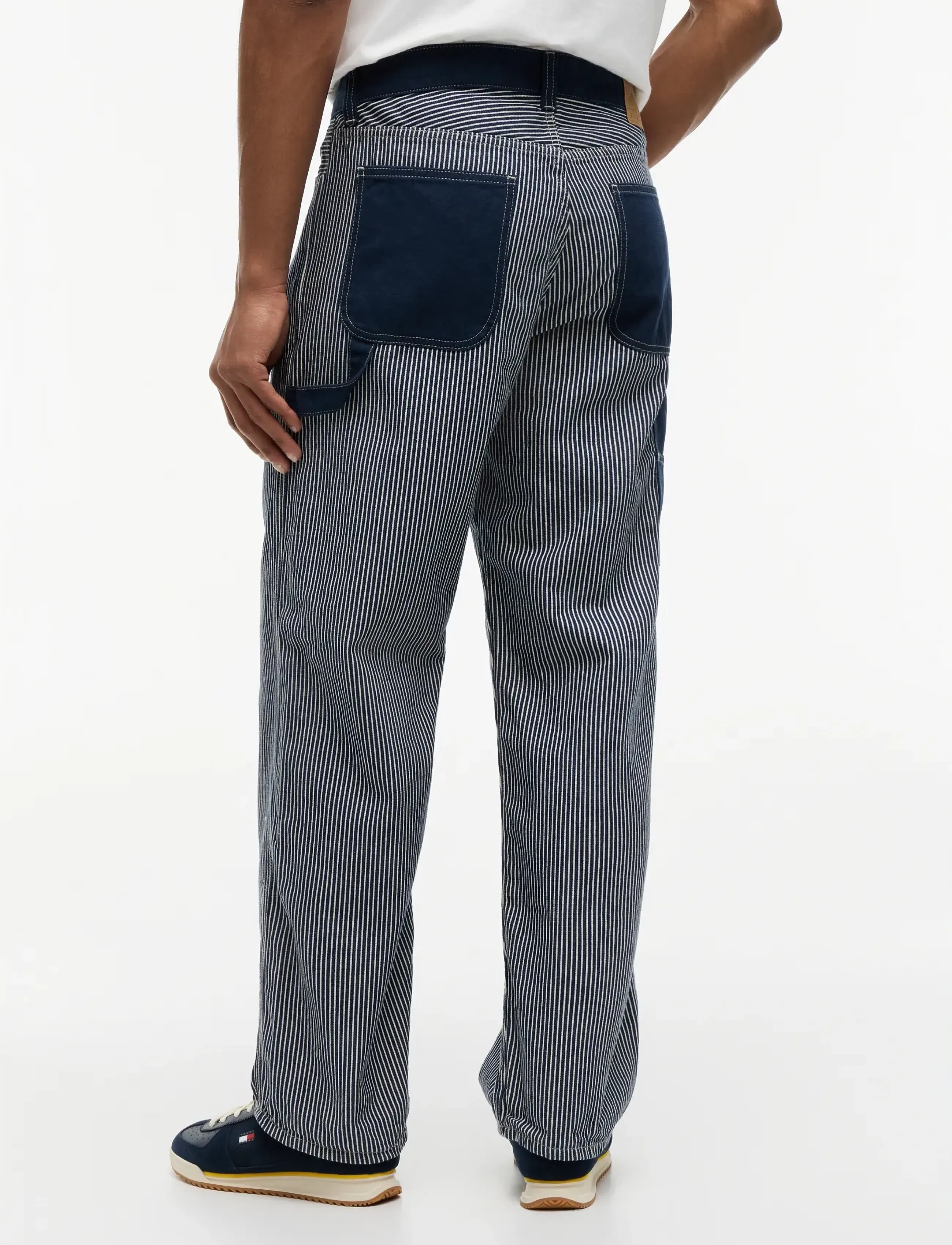 Tommy Jeans - JAIMIE RLXD STR CARP CBF CJ6053 - cargobukser - denim dark - 2