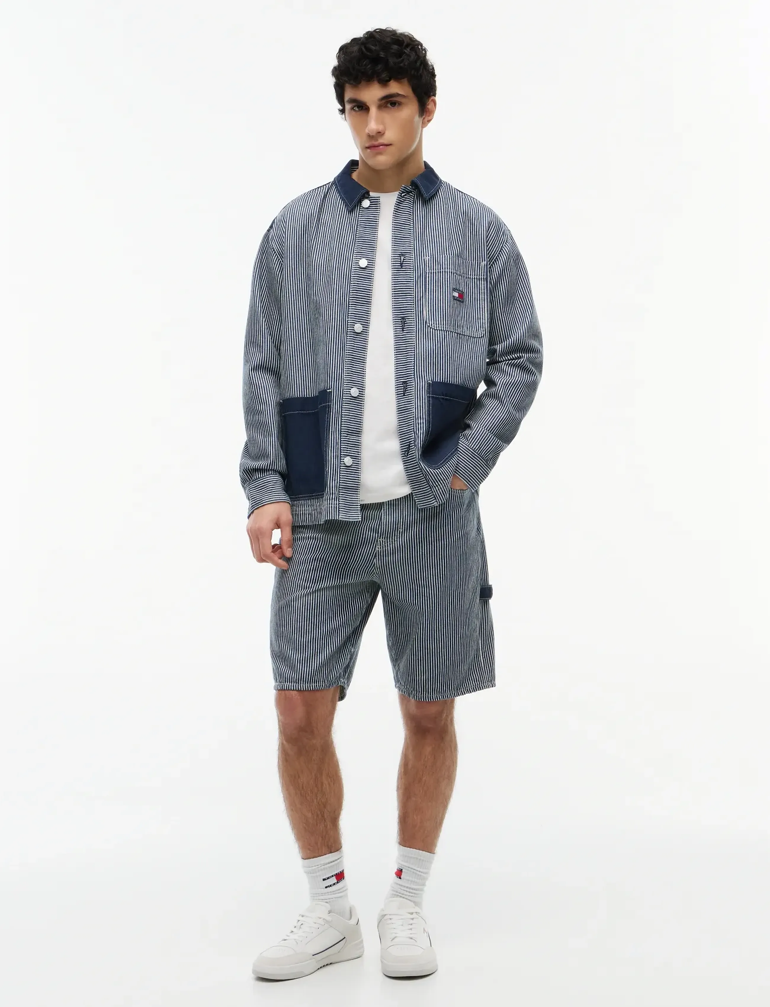 Tommy Jeans - JAIMIE RLXD CARP SHORT CJ6053 - casual shorts - denim dark - 3
