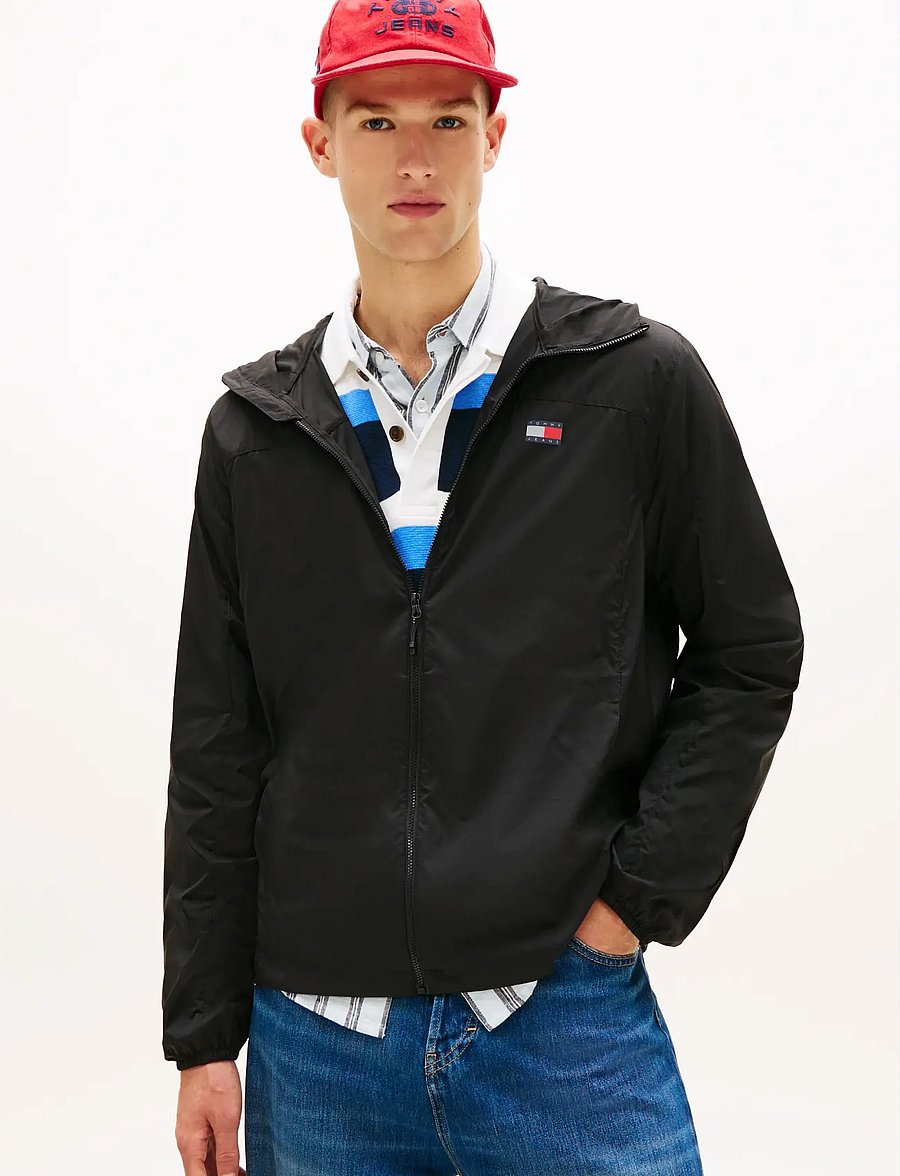 Tommy Jeans - TJM OUTDOOR SHELL JACKET EXT - frühlingsjacken - black - 0