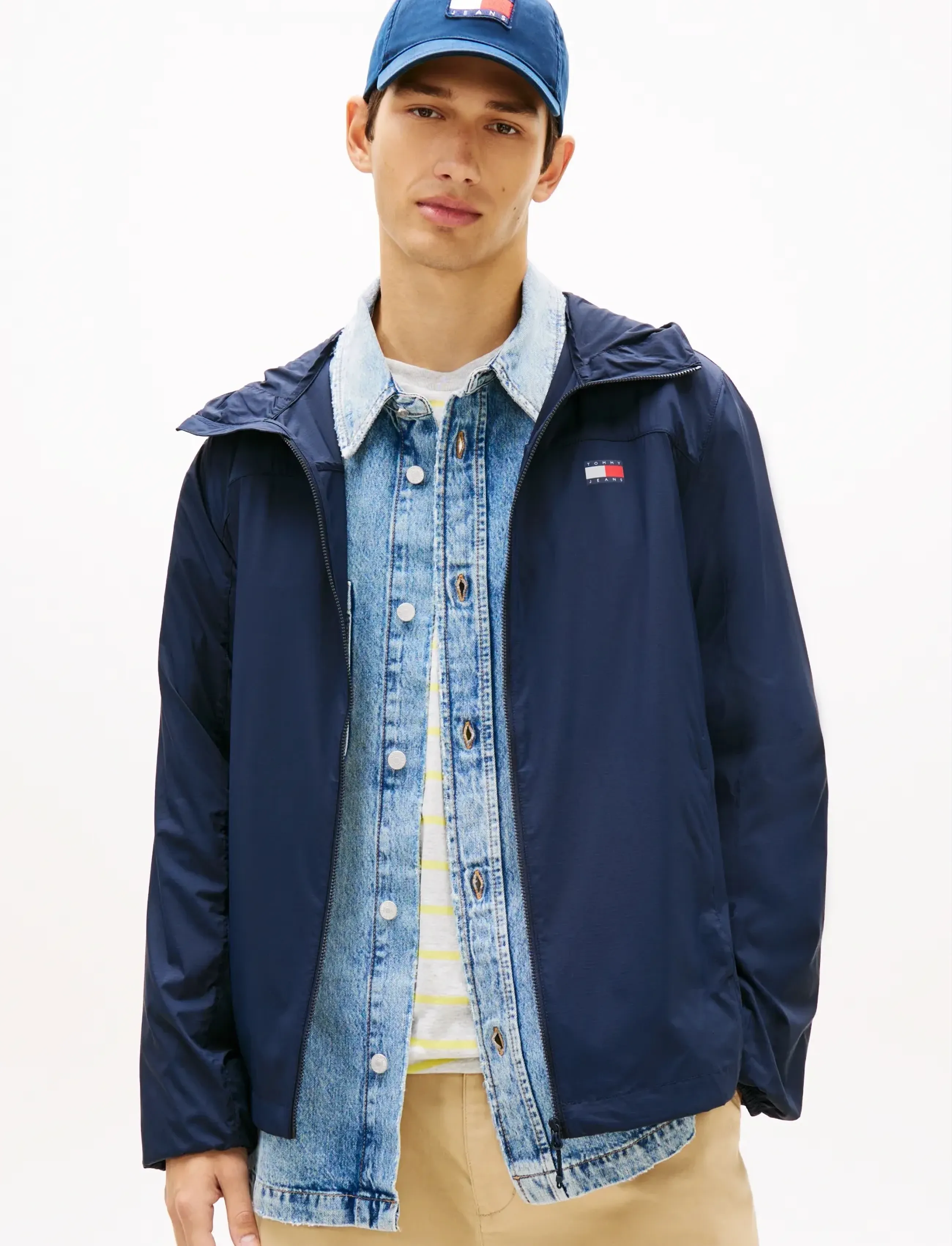 Tommy Jeans TJM OUTDOOR SHELL JACKET EXT - Kläder - DARK NIGHT NAVY / navy