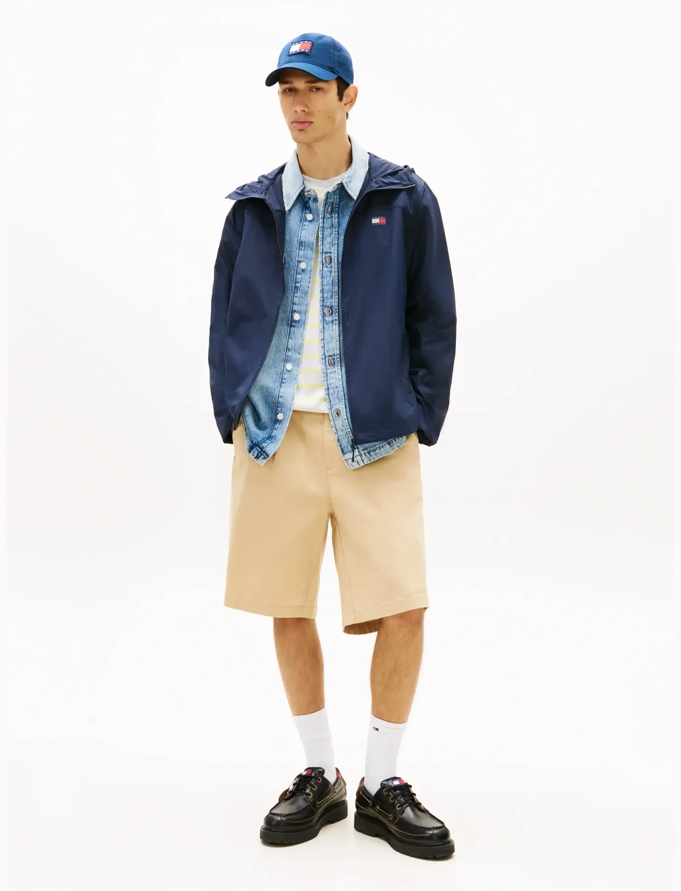 Tommy Jeans - TJM OUTDOOR SHELL JACKET EXT - kevättakit - dark night navy - 3