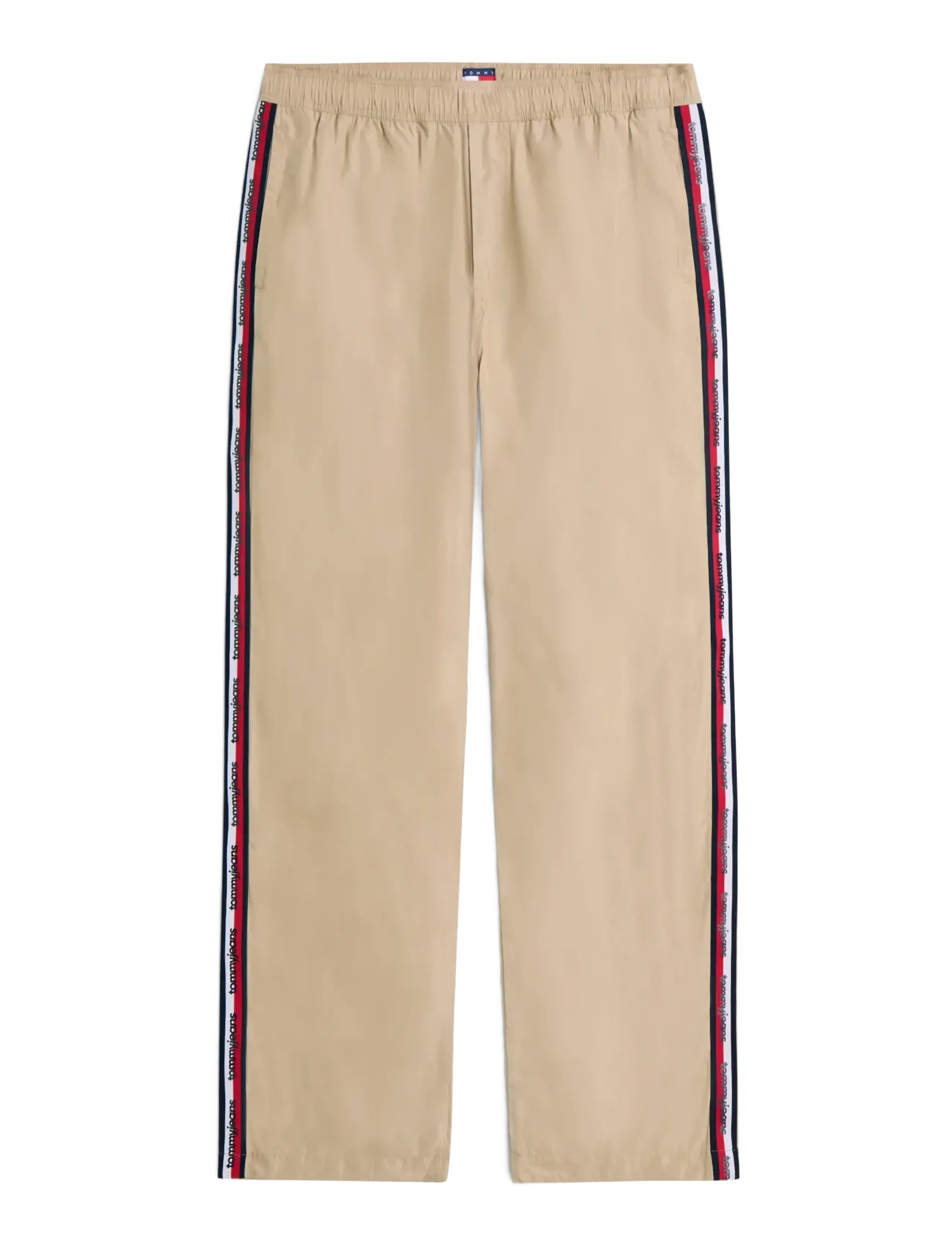 Tommy Jeans - TJM JAIMIE TAPE PANT - gentle gold - 1