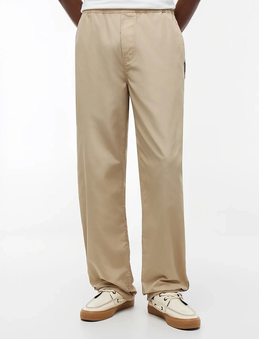 Tommy Jeans - TJM JAIMIE TAPE PANT - gentle gold - 0