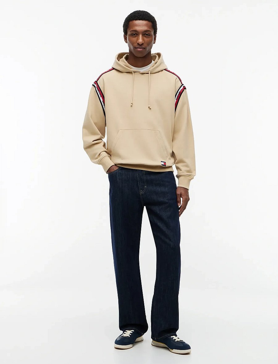 Tommy Jeans - TJM RLX TAPE HOODIE - kapuzenpullover - gentle gold - 4