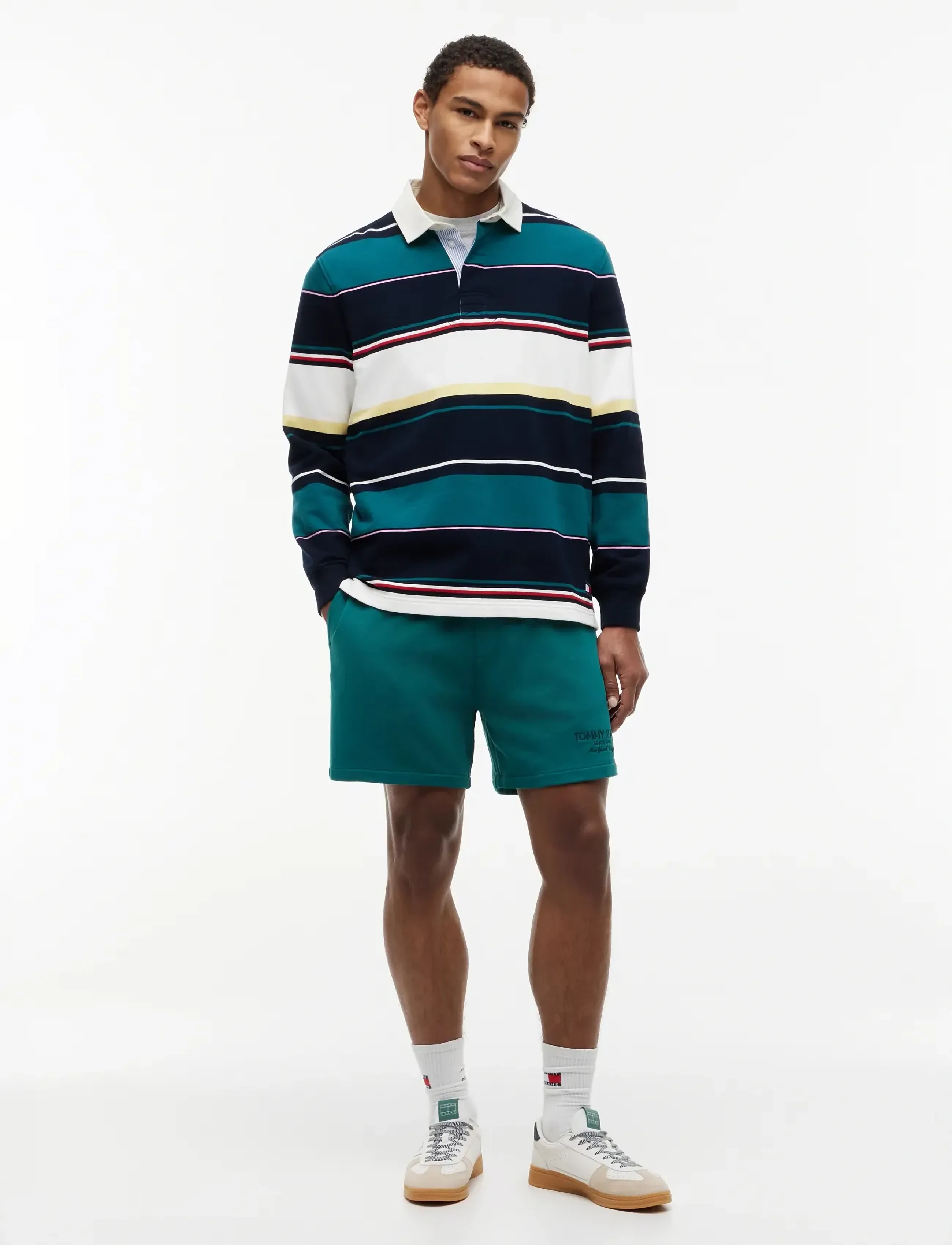 Tjm Rlx Stripe Rugby Ext 4