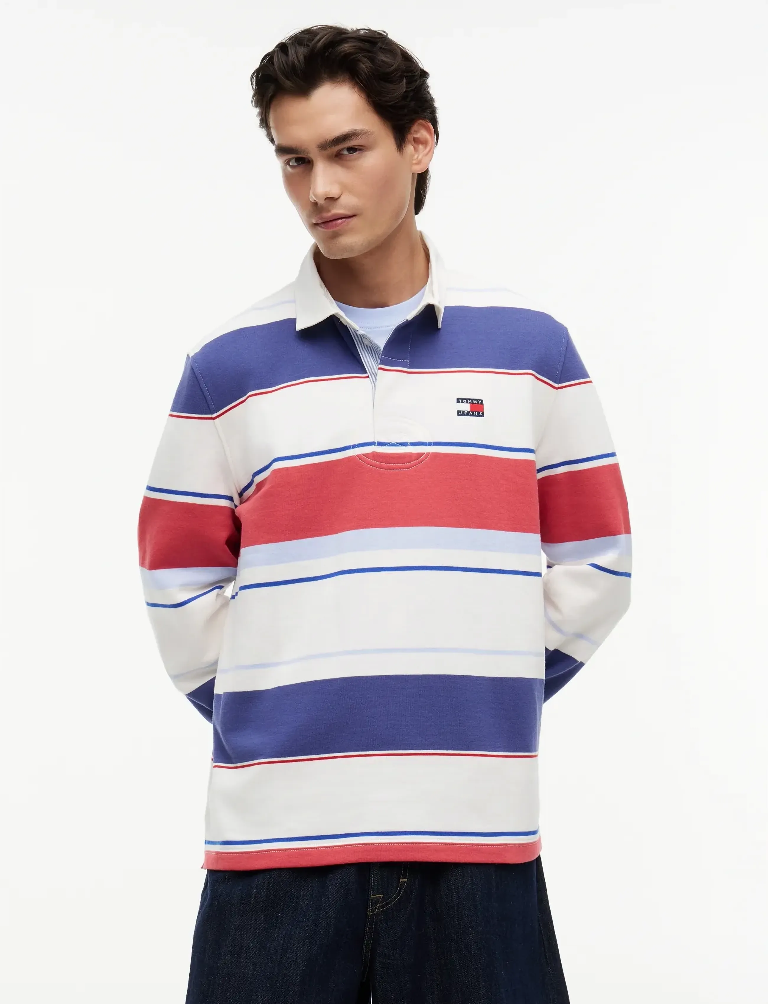 Tjm Rlx Stripe Rugby Ext