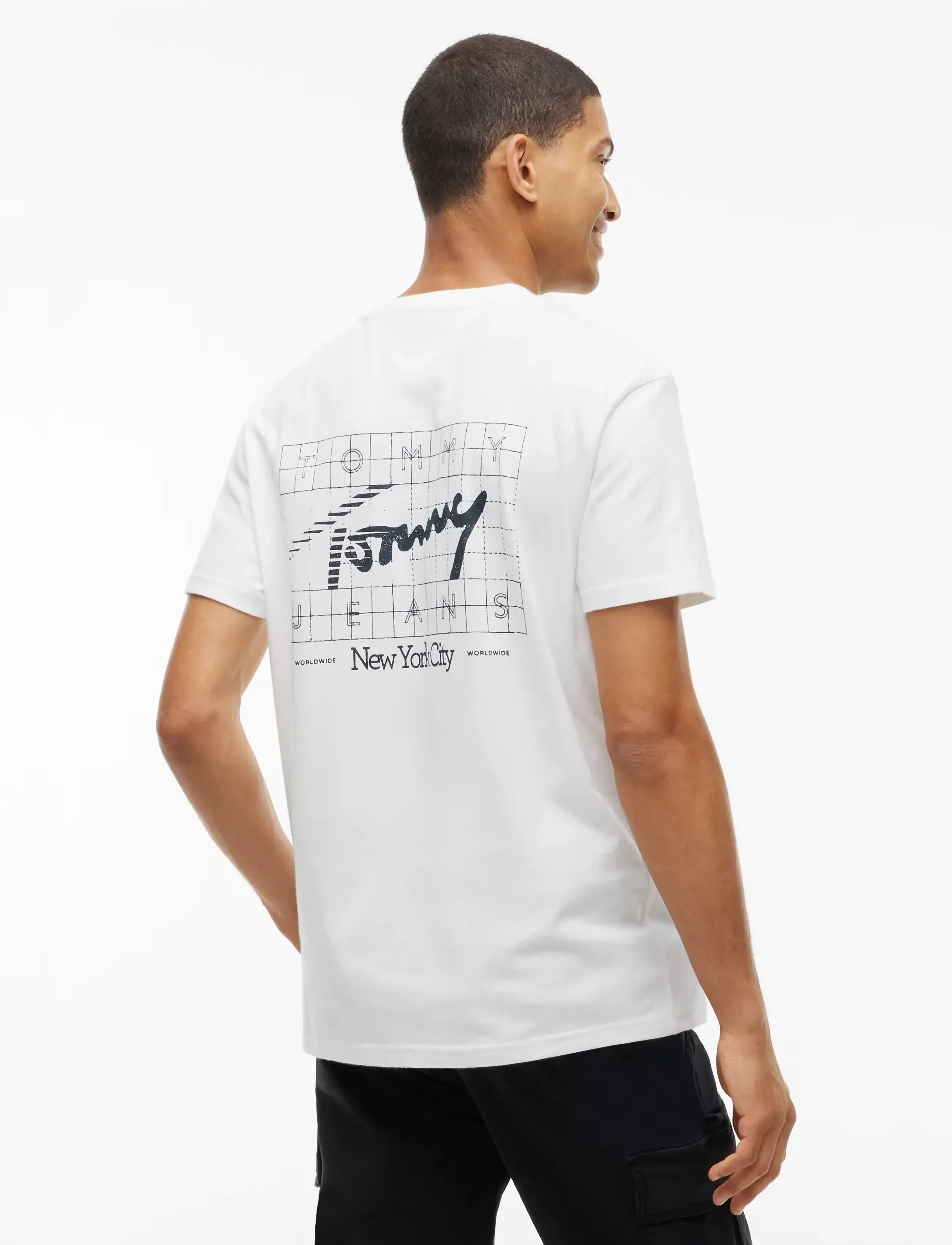 TOMMY HILFIGER T-shirts med korta ärmar DM0DM23177 YBL t-shirts - bas herr – bild 6