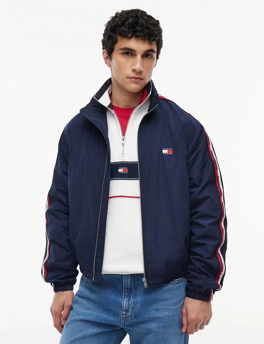 Tommy Jeans - TJM TAPE ESSENTIAL JACKET - dark night navy - 0