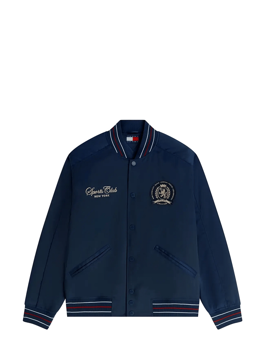 Tommy Jeans - TJM SOUVENIR BOMBER JACKET - vorjakkar - dark night navy - 1