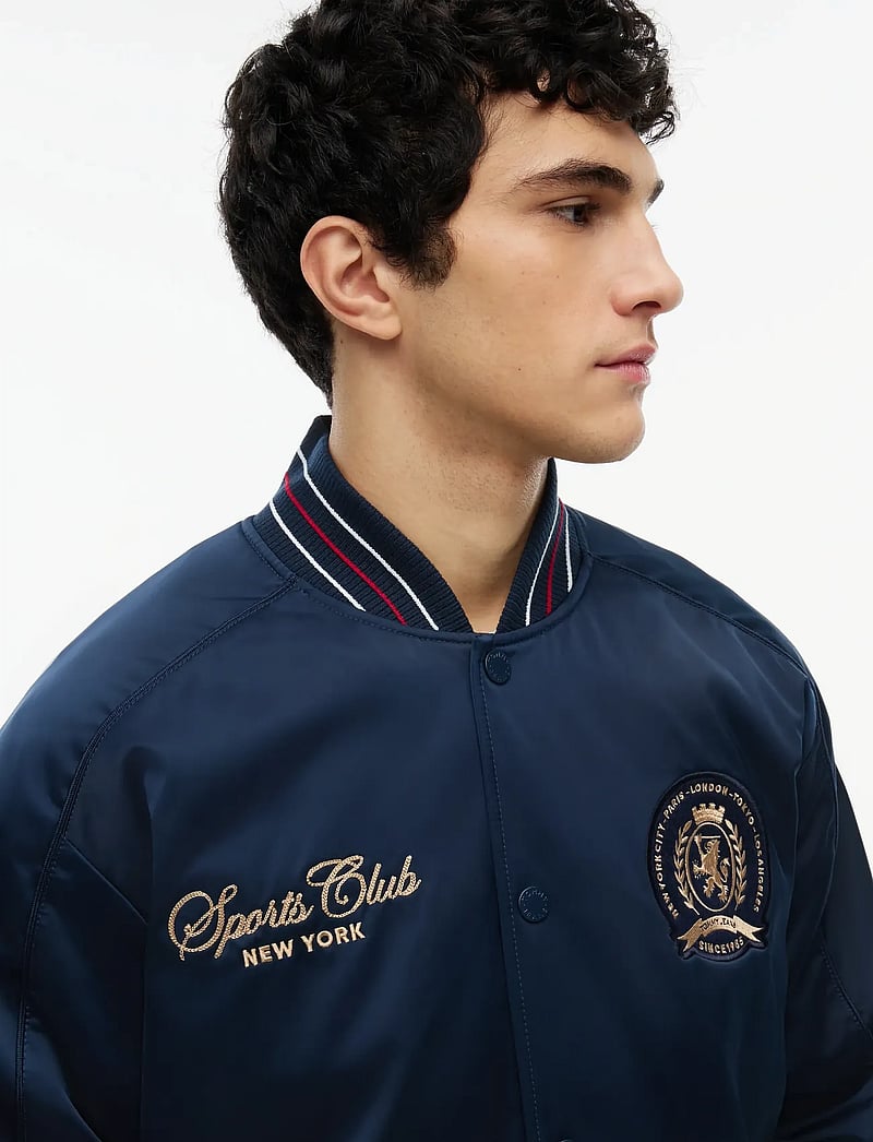 Tommy Jeans - TJM SOUVENIR BOMBER JACKET - varsity jackor - dark night navy - 3