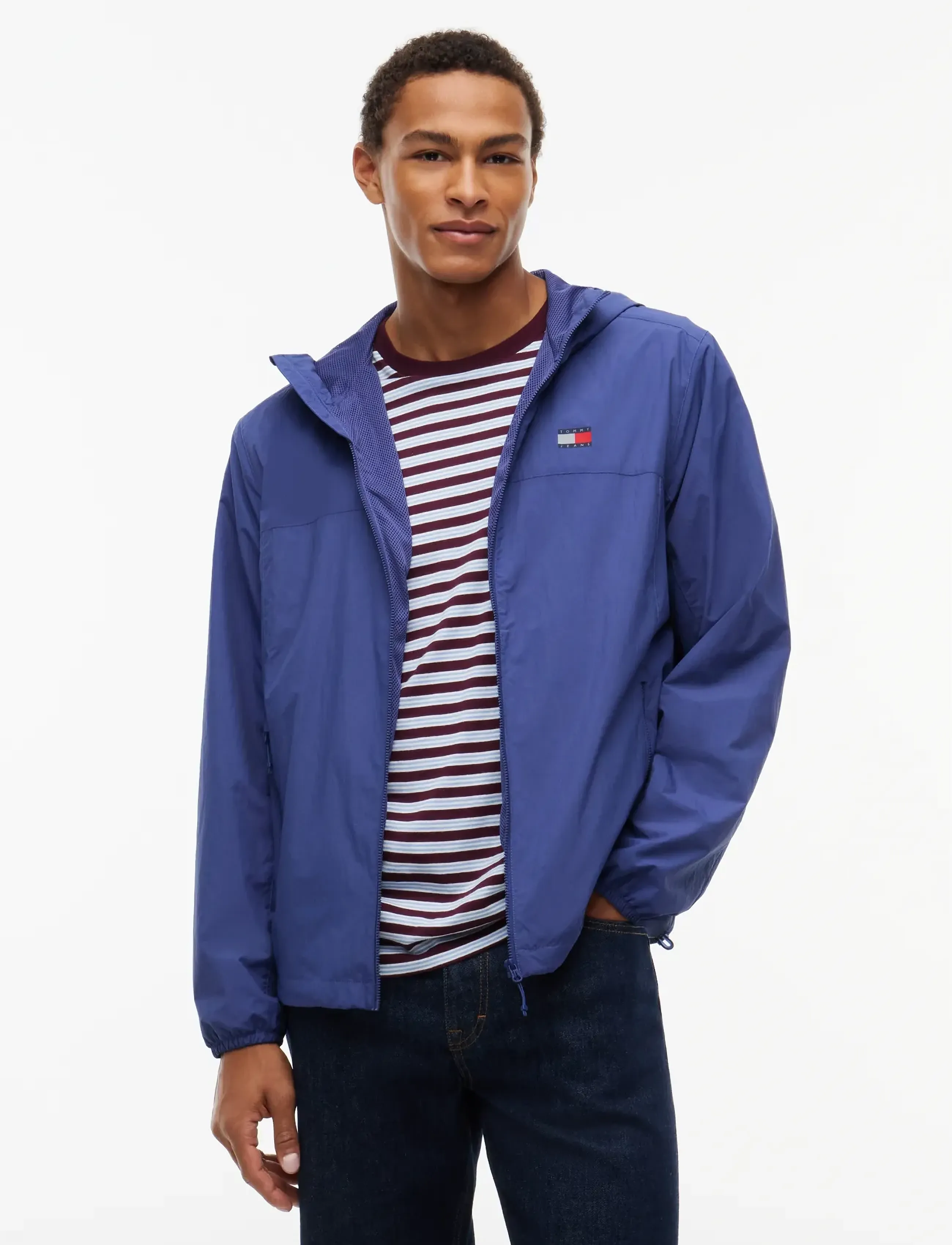 Tommy Jeans TJM CHICAGO PACKABLE JACKET EXT - Tommy Jeans - BLUE STORM / blue