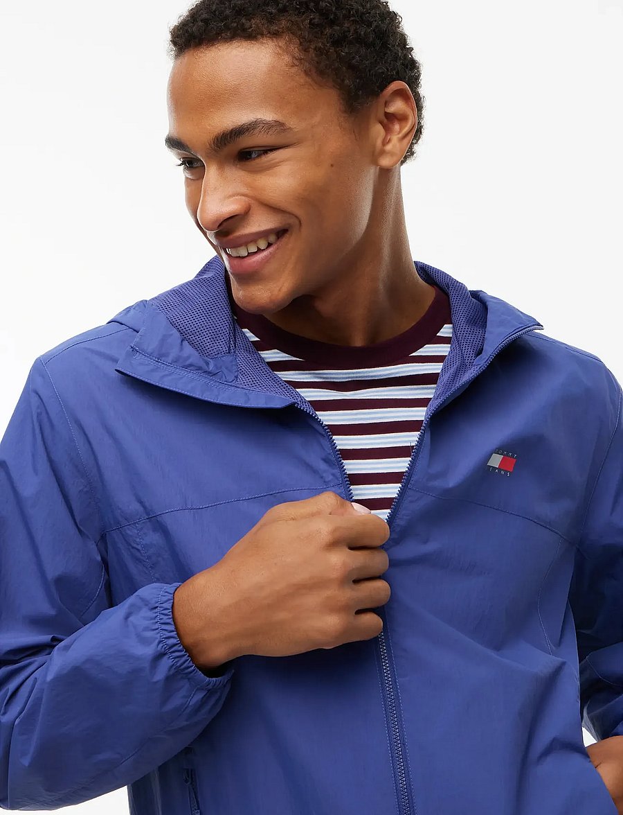 Tommy Jeans - TJM CHICAGO PACKABLE JACKET EXT - höstjackor - blue storm - 3