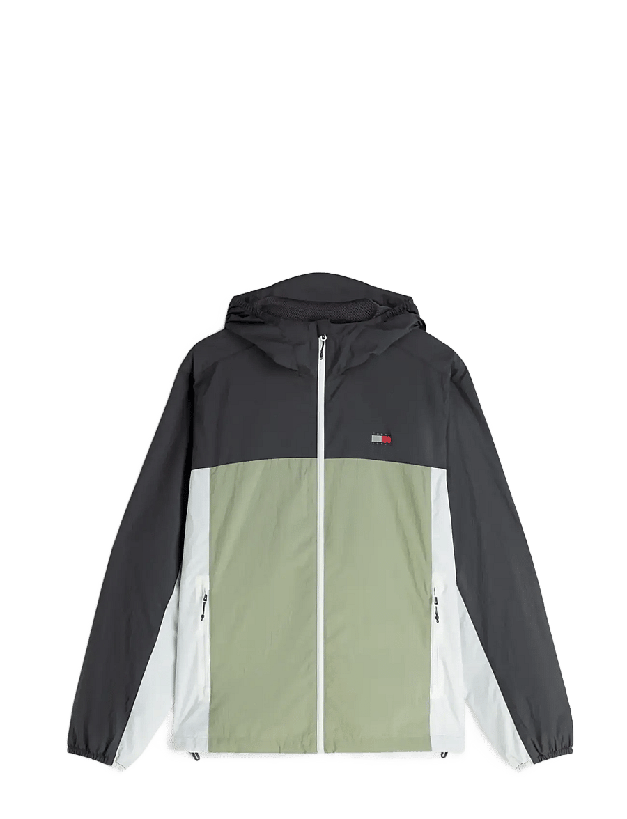 Tommy Jeans - TJM CHICAGO PACKABLE JACKET EXT - höstjackor - spring olive multi - 1