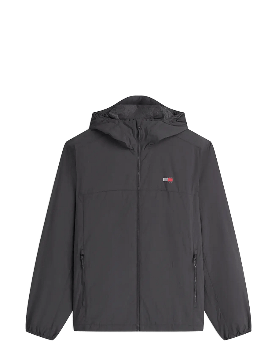 Tommy Jeans - TJM CHICAGO PACKABLE JACKET EXT - pavasarinės striukės - washed black - 1