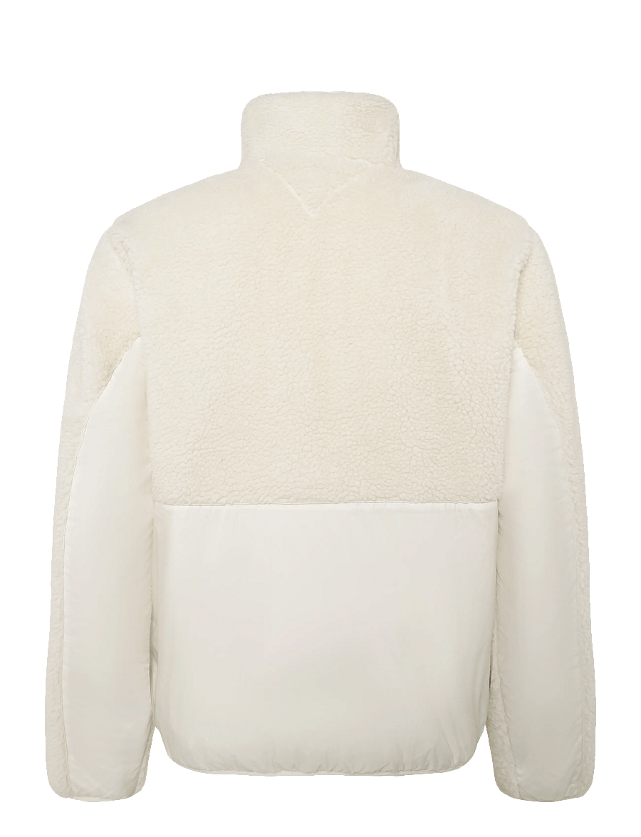 Tommy Jeans - TJM ESSENTIAL MIX TEDDY JACKET - forårsjakker - cream - 2
