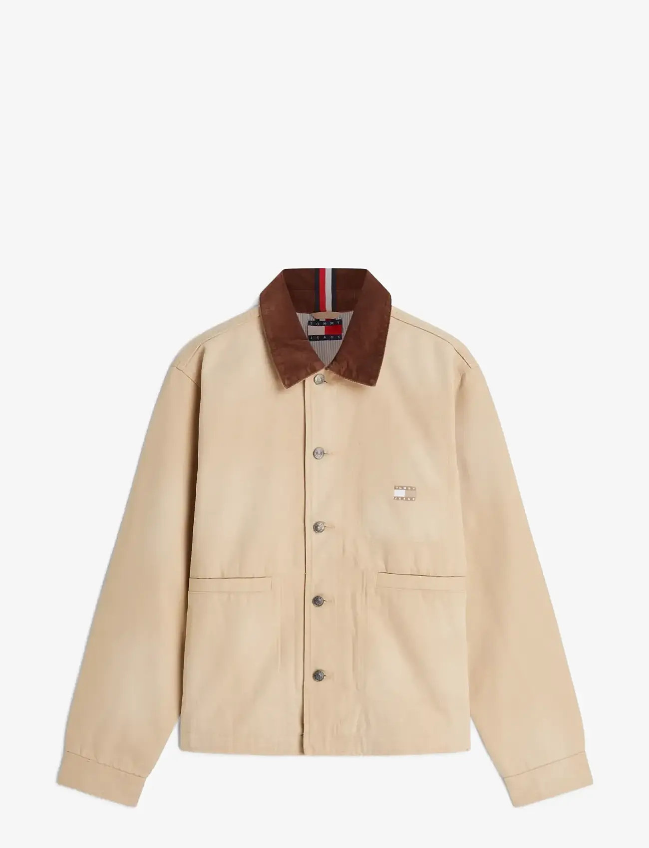 Tommy Jeans - TJM REG CHORE JACKET - frühlingsjacken - gentle gold - 1