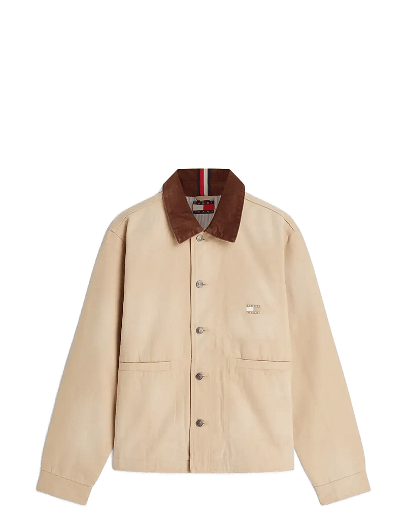 Tommy Jeans - TJM REG CHORE JACKET - frühlingsjacken - gentle gold - 1