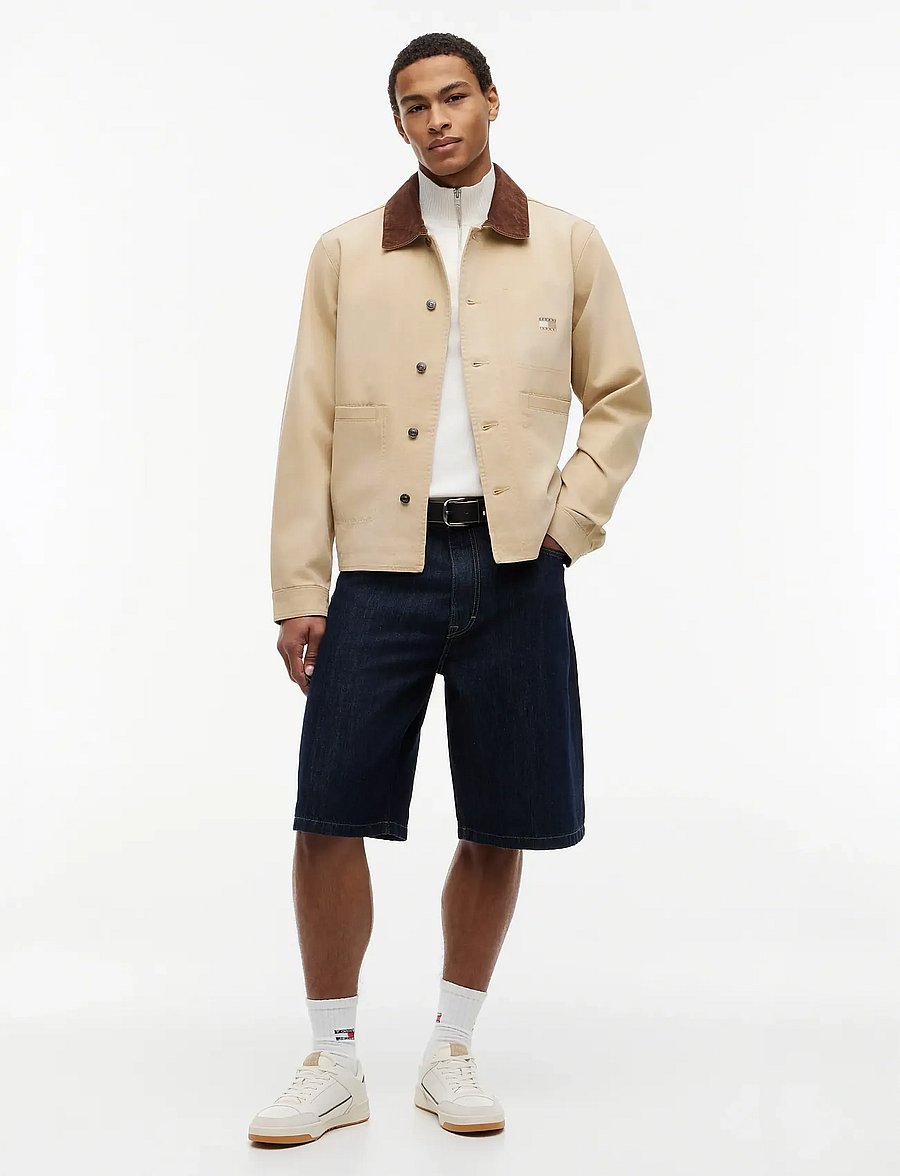 Tommy Jeans - TJM REG CHORE JACKET - frühlingsjacken - gentle gold - 4