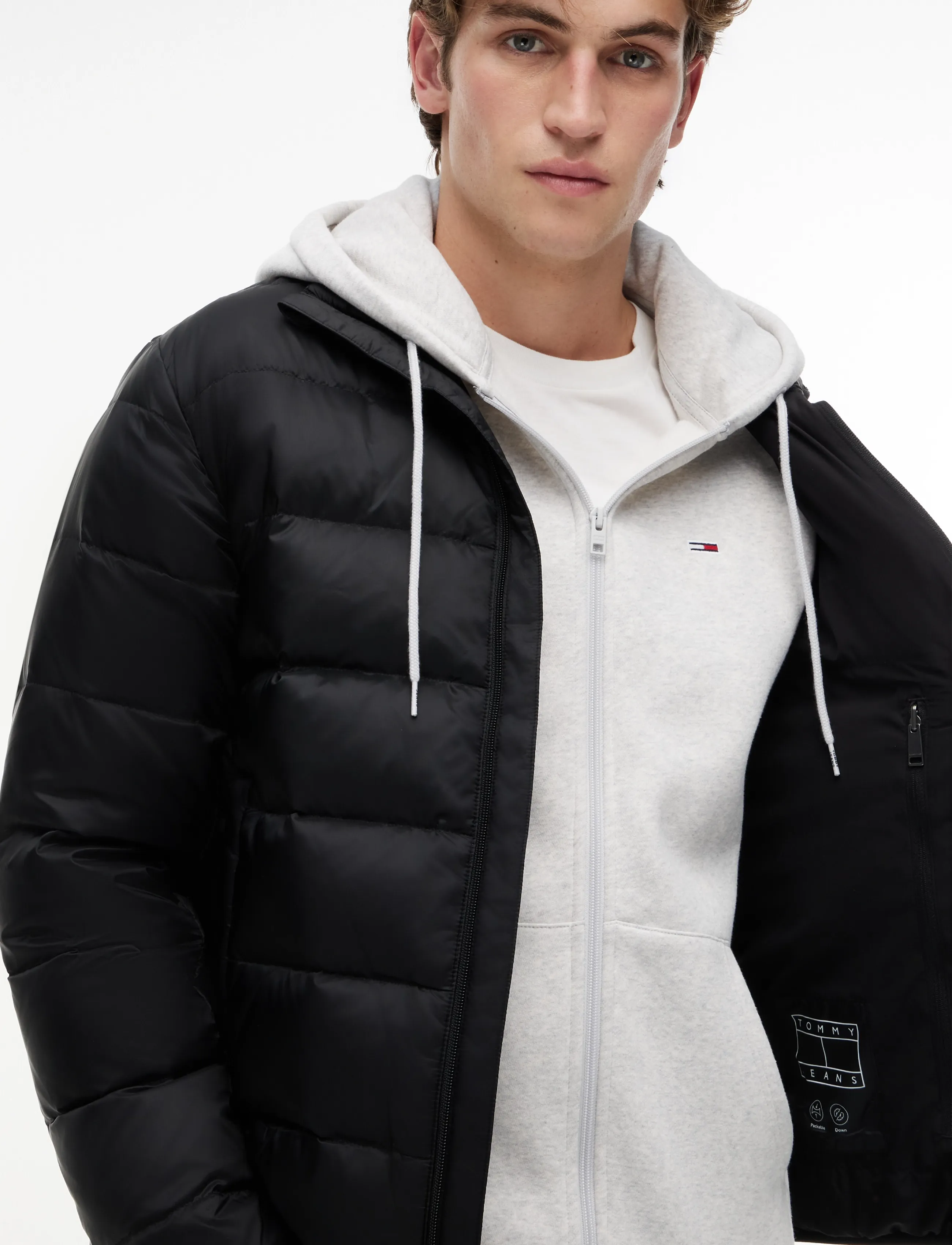 Tommy Jeans - TJM LIGHT DOWN PACKBL JACKET EXT - dunjakker - black - 5