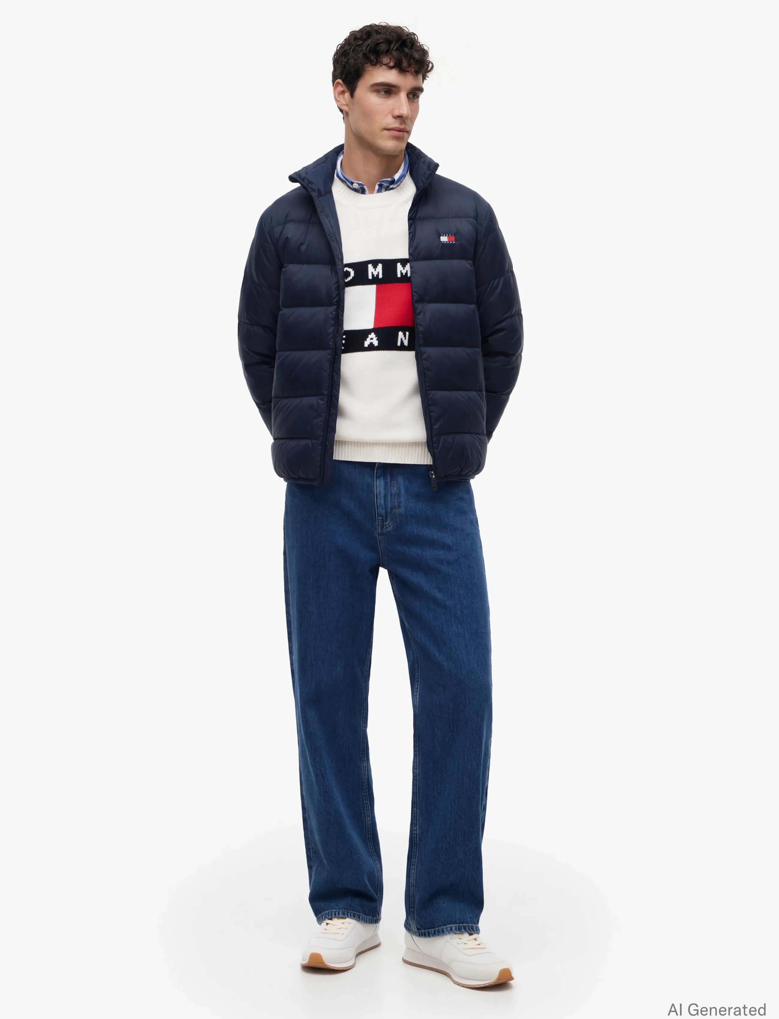 Tommy Jeans - TJM LIGHT DOWN PACKBL JACKET EXT - dunjackor - dark blue - 4