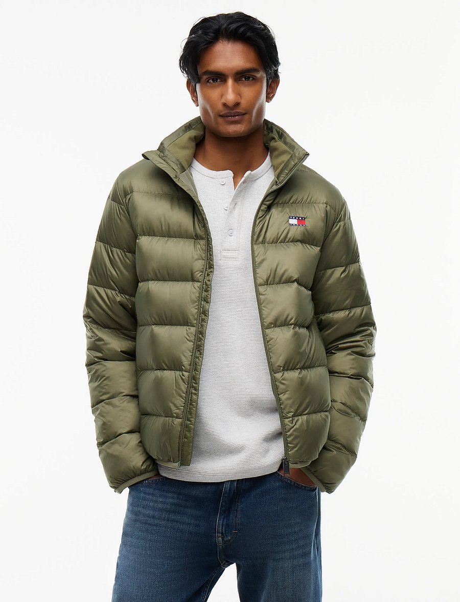 Tommy Jeans - TJM LIGHT DOWN PACKBL JACKET EXT - dunjackor - rocky mountain - 0