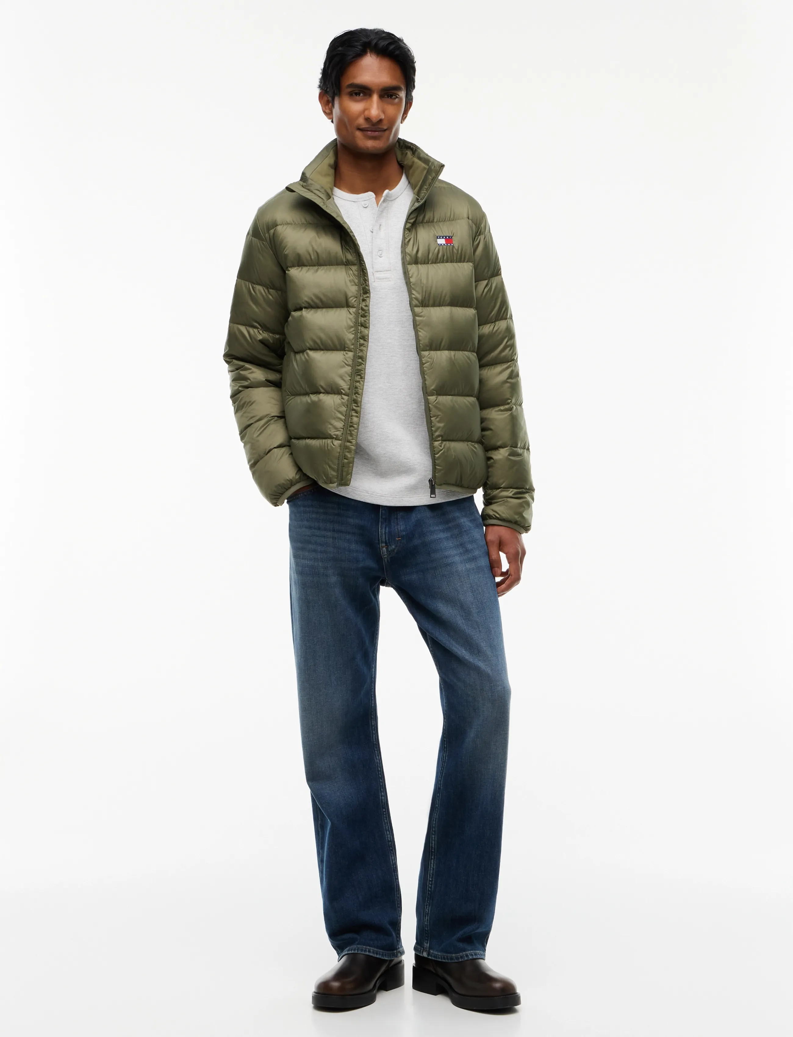 Tommy Jeans - TJM LIGHT DOWN PACKBL JACKET EXT - dunjackor - rocky mountain - 5