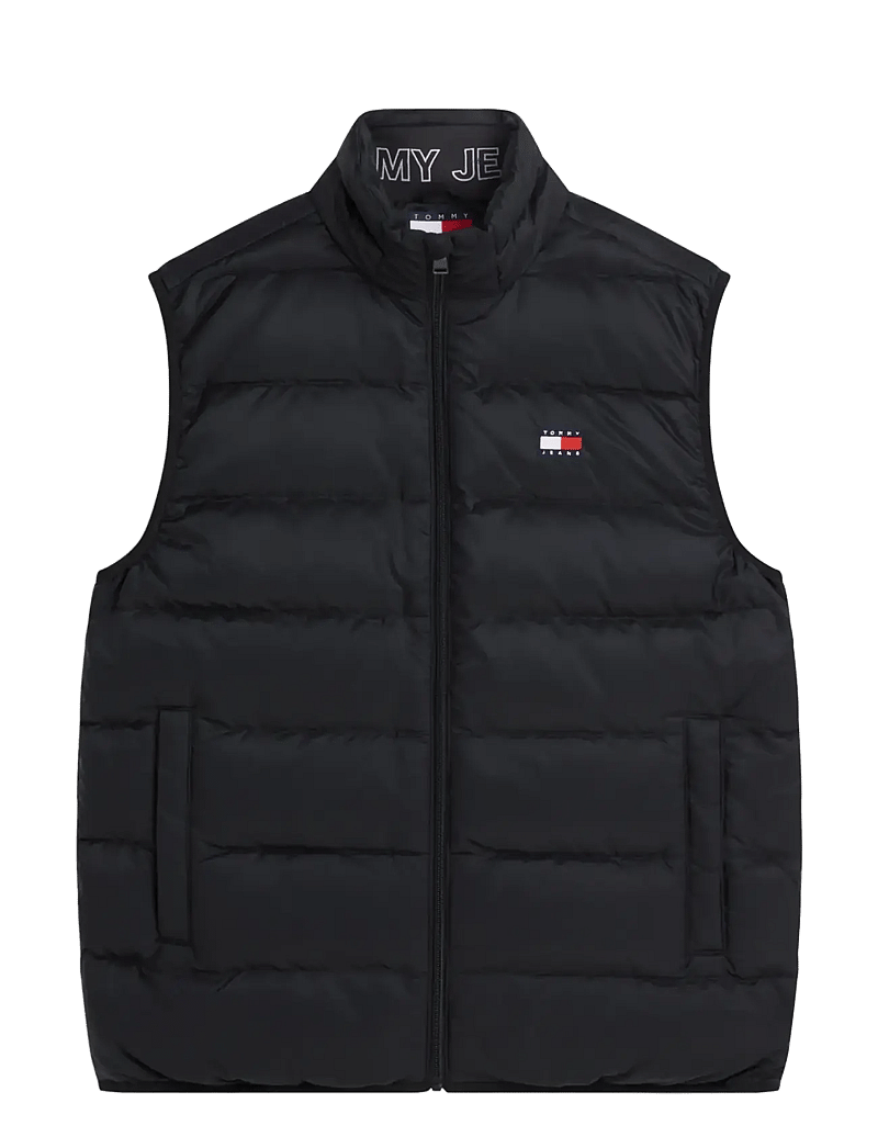 Tommy Jeans - TJM LIGHT DOWN PACKABLE VEST - vests - black - 1