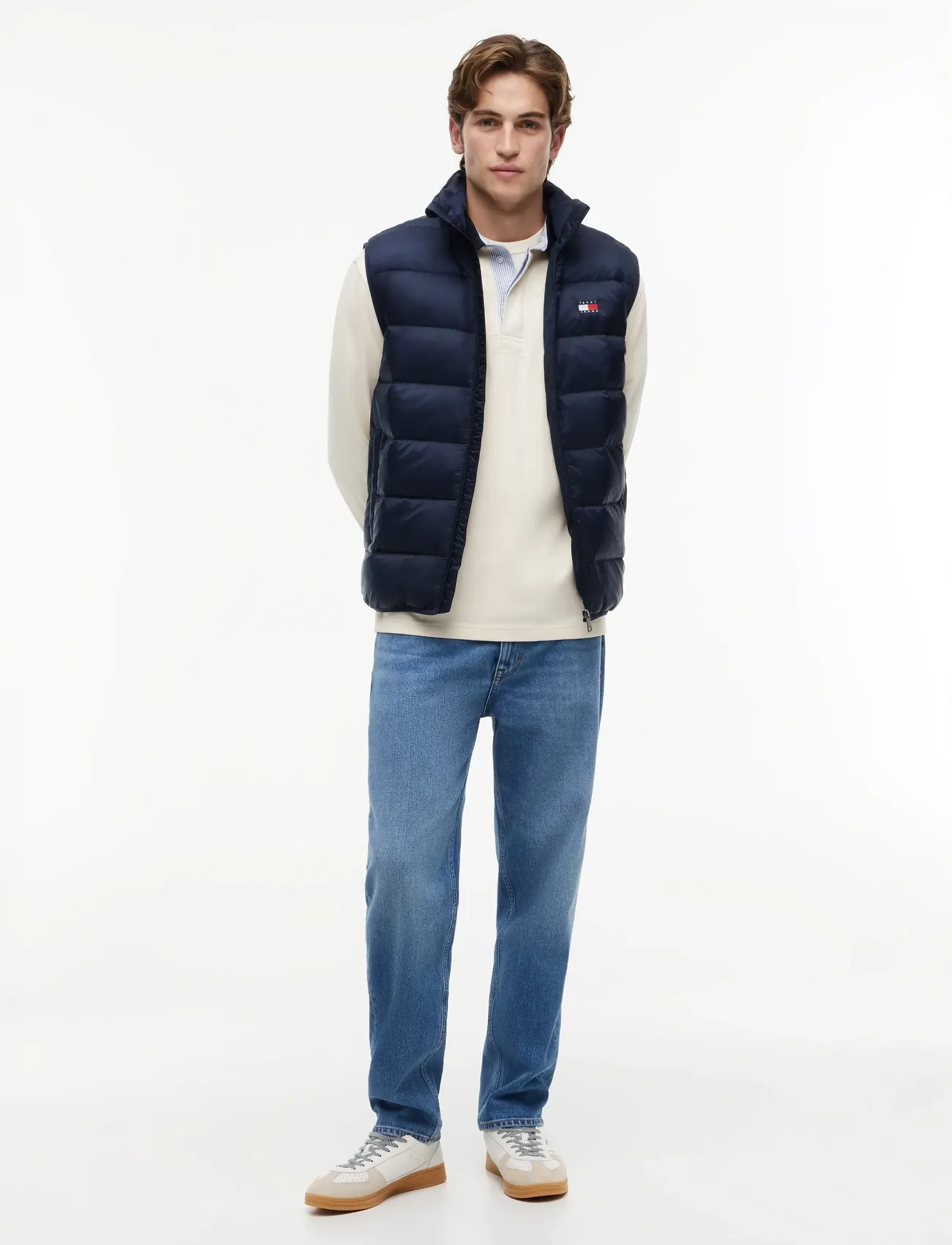 Tommy Jeans - TJM LIGHT DOWN PACKABLE VEST - westen - dark blue - 4