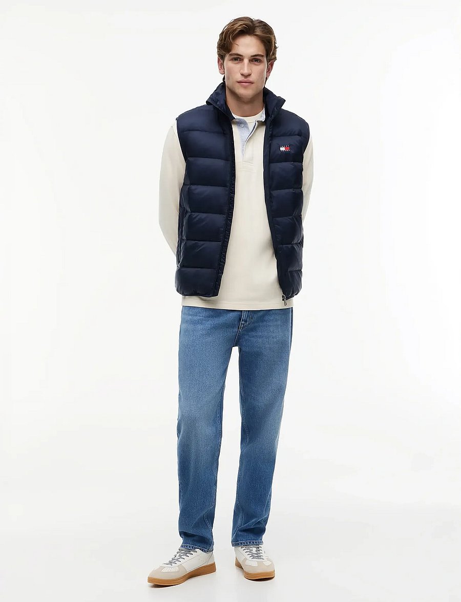 Tommy Jeans - TJM LIGHT DOWN PACKABLE VEST - westen - dark blue - 4