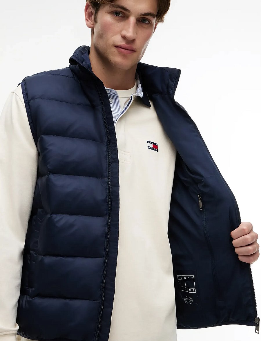 Tommy Jeans - TJM LIGHT DOWN PACKABLE VEST - westen - dark blue - 5