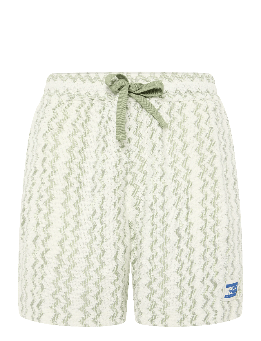Tommy Jeans - TJM REG LACE CLUB SHORT - sweatshorts - spring olive - 1