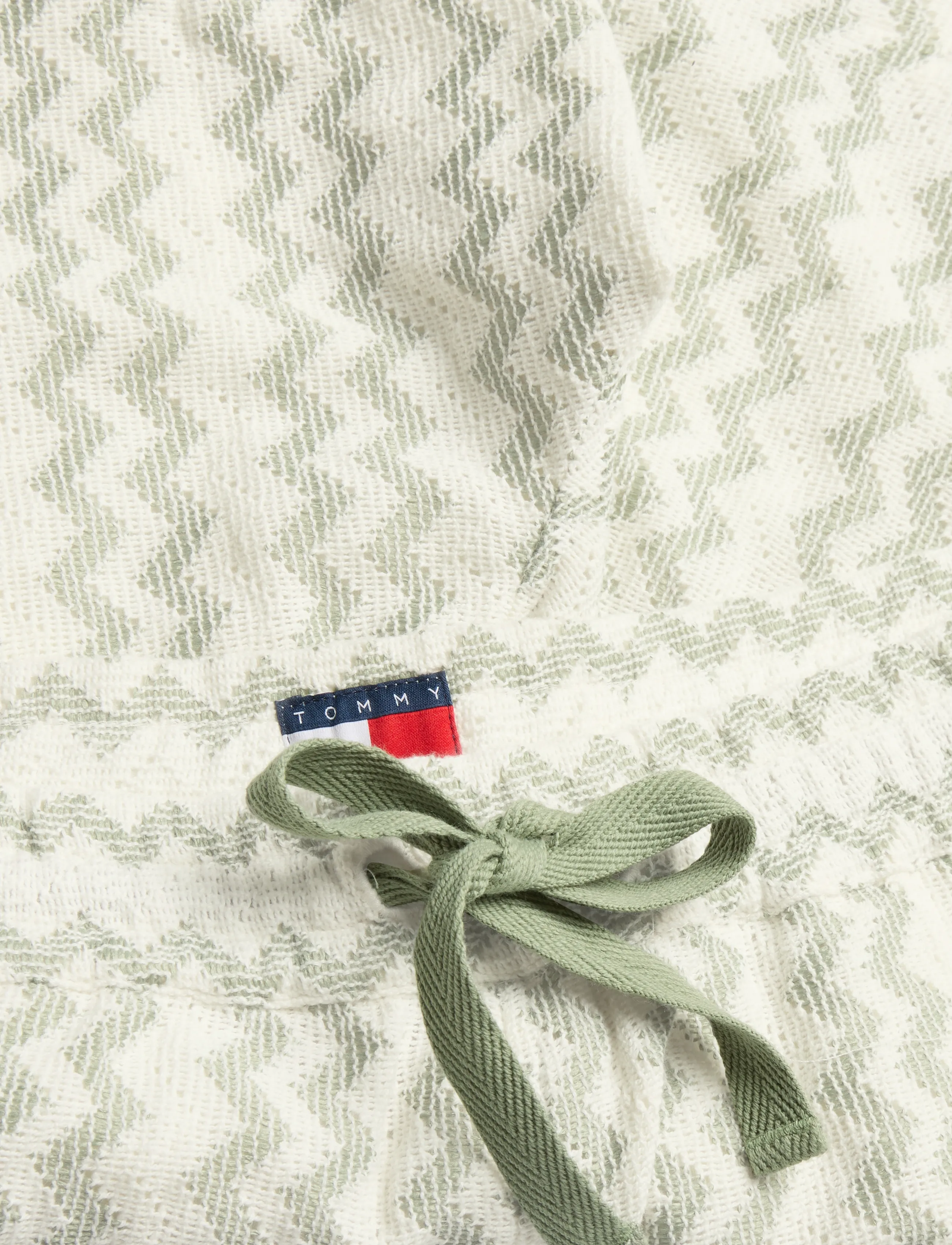 Tommy Jeans - TJM REG LACE CLUB SHORT - lühikesed dressipüksid - spring olive - 2