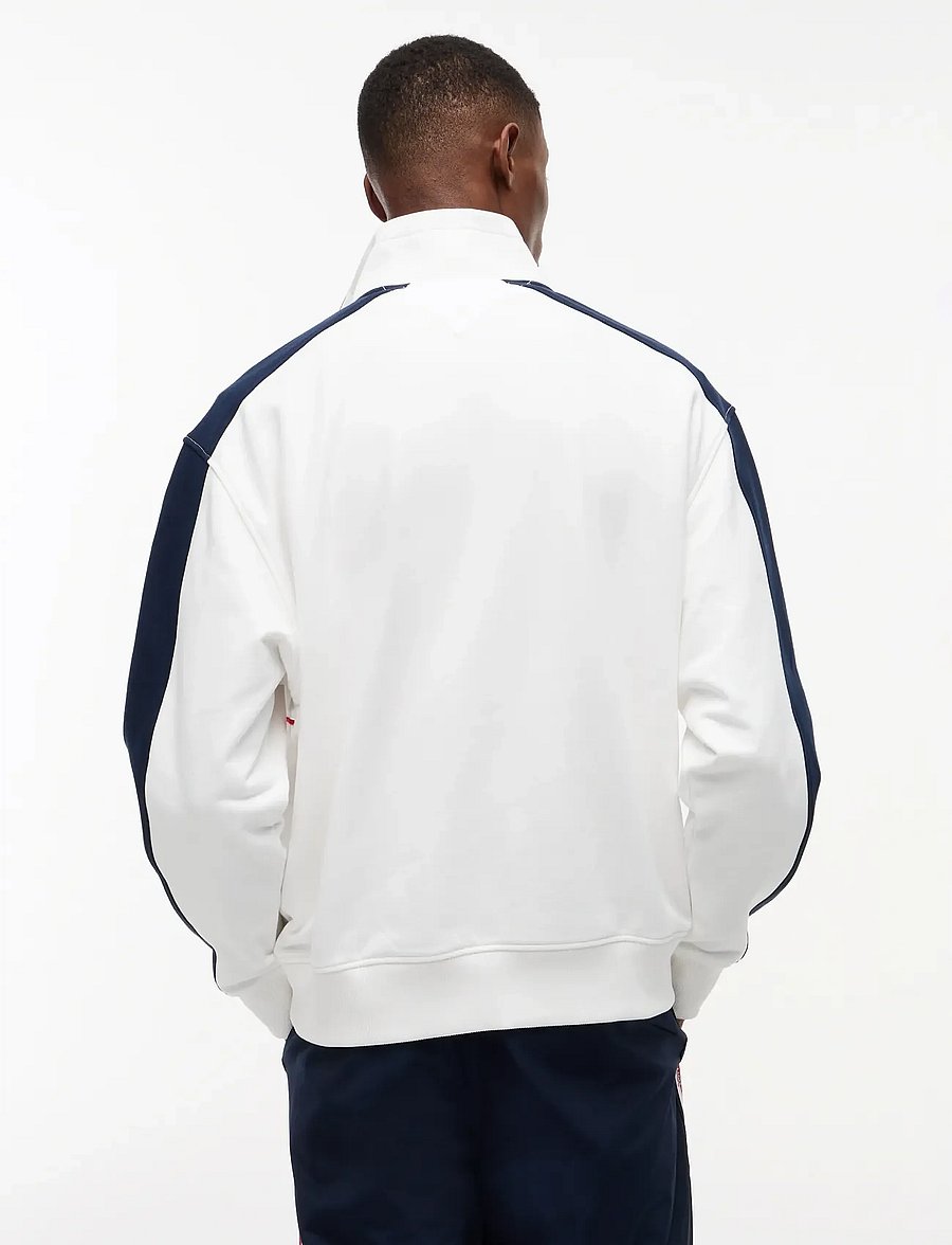 Tommy Jeans - TJM RLX CBLOCK QZ - shop by style - ecru - 2