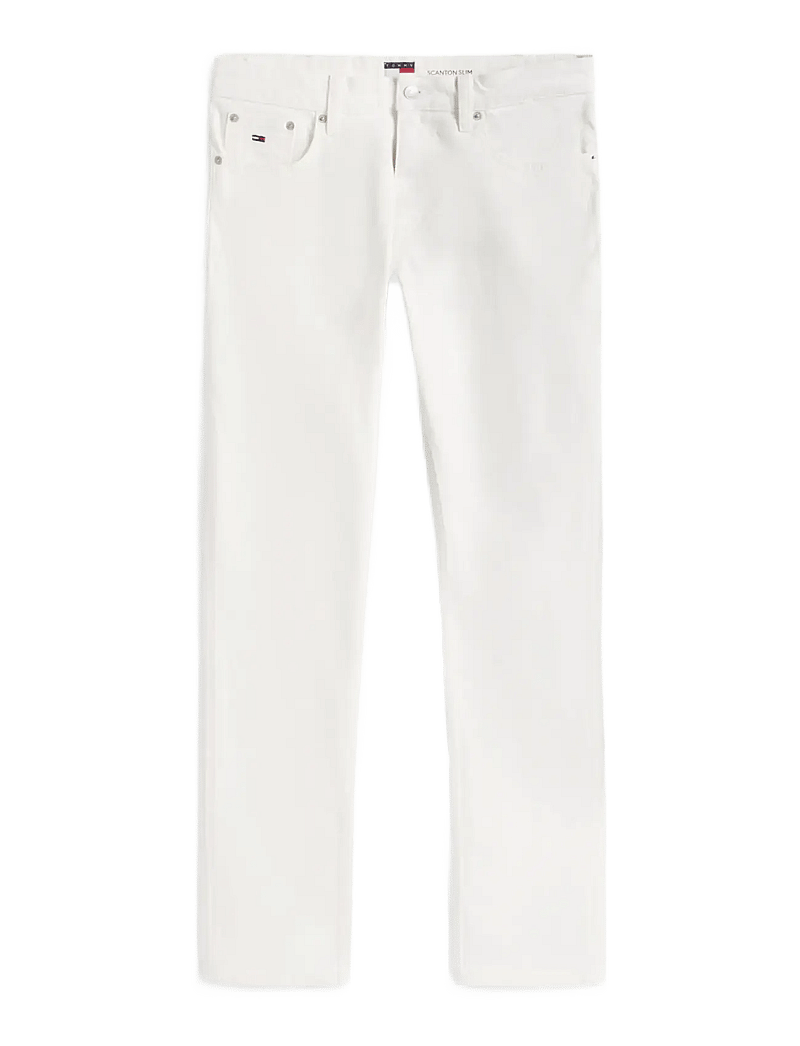 Tommy Jeans - SCANTON SLIM BJ4191 - kitsad teksad - denim white 01 - 1