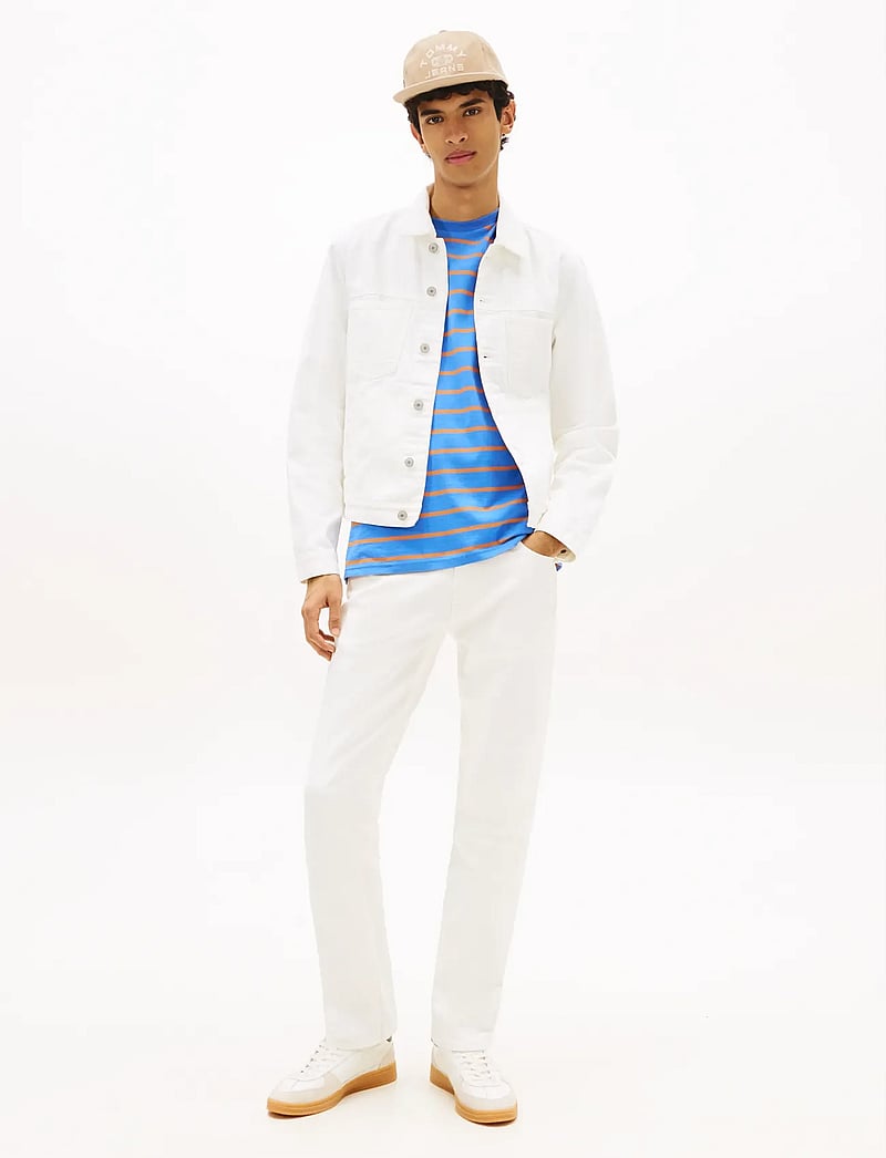 Tommy Jeans - SCANTON SLIM BJ4191 - kitsad teksad - denim white 01 - 3